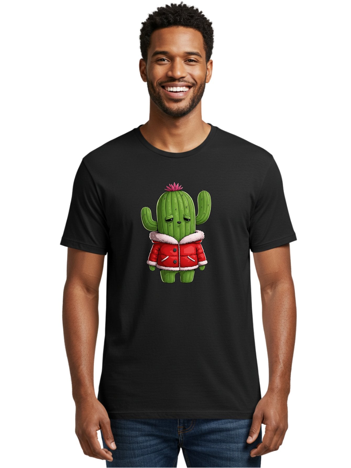 Cactus-In-Winter-Coat Men'S Graphic Tee, 100% Cotton, Comfortable Casual Summer Wear, Machine Washable, Vintage Camera, Old Camera, Antique Camera, Black Camera, Classic Photography, Photography Equipment, Nostalgic Device, Film Camera, Bal923 29