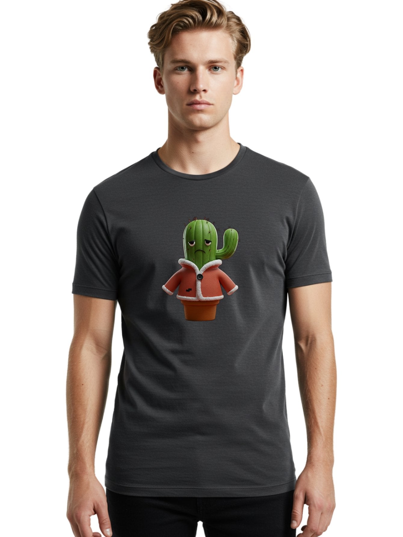 Cactus Men'S Graphic Tee, 100% Cotton, Comfortable Casual Summer Wear, Machine Washable, Vintage Camera, Old Camera, Antique Camera, Black Camera, Classic Photography, Photography Equipment, Nostalgic Device, Film Camera, Camera Art Bal926 30