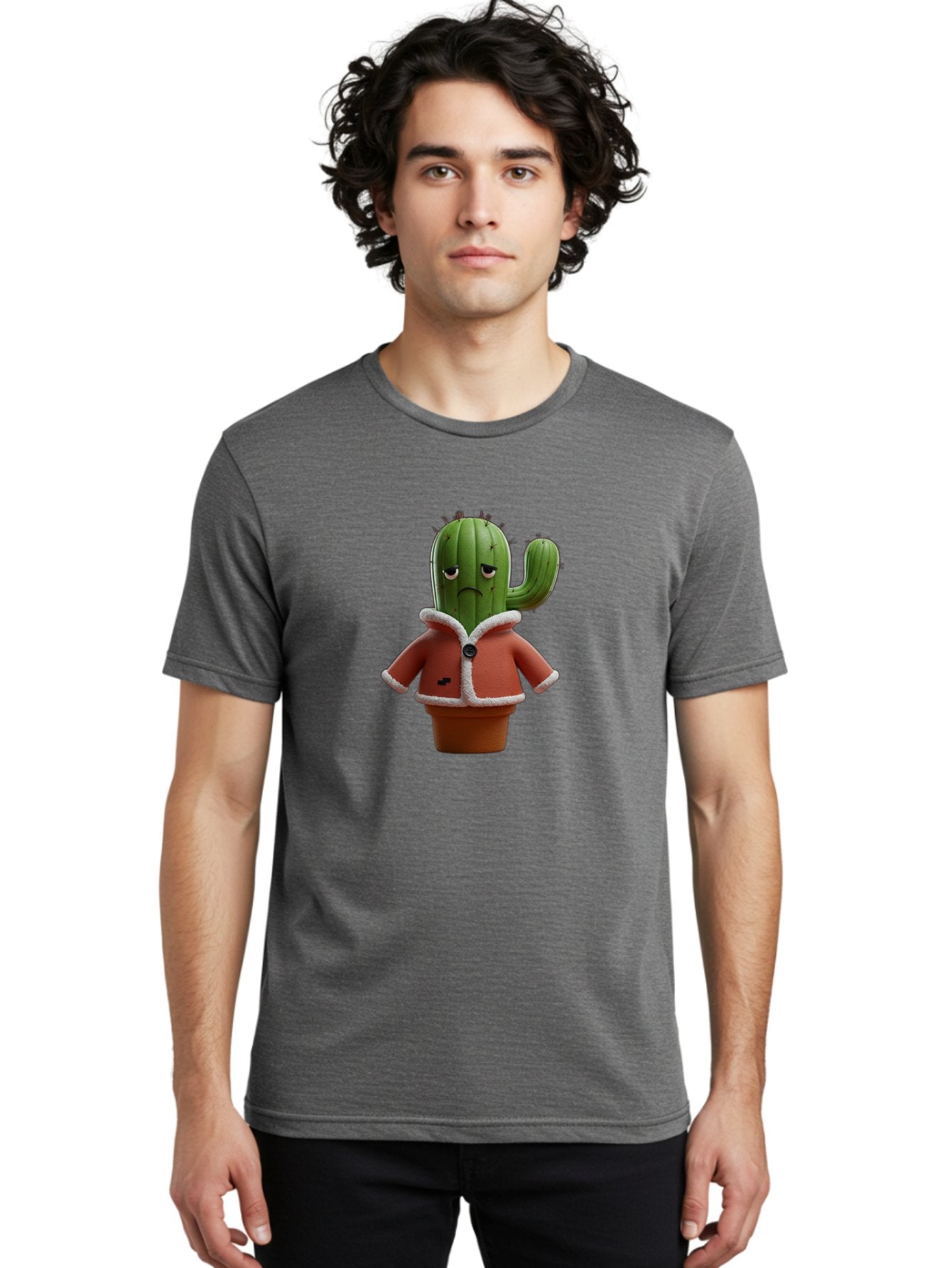 Cactus Men'S Graphic Tee, 100% Cotton, Comfortable Casual Summer Wear, Machine Washable, Vintage Camera, Old Camera, Antique Camera, Black Camera, Classic Photography, Photography Equipment, Nostalgic Device, Film Camera, Camera Art Bal926 21