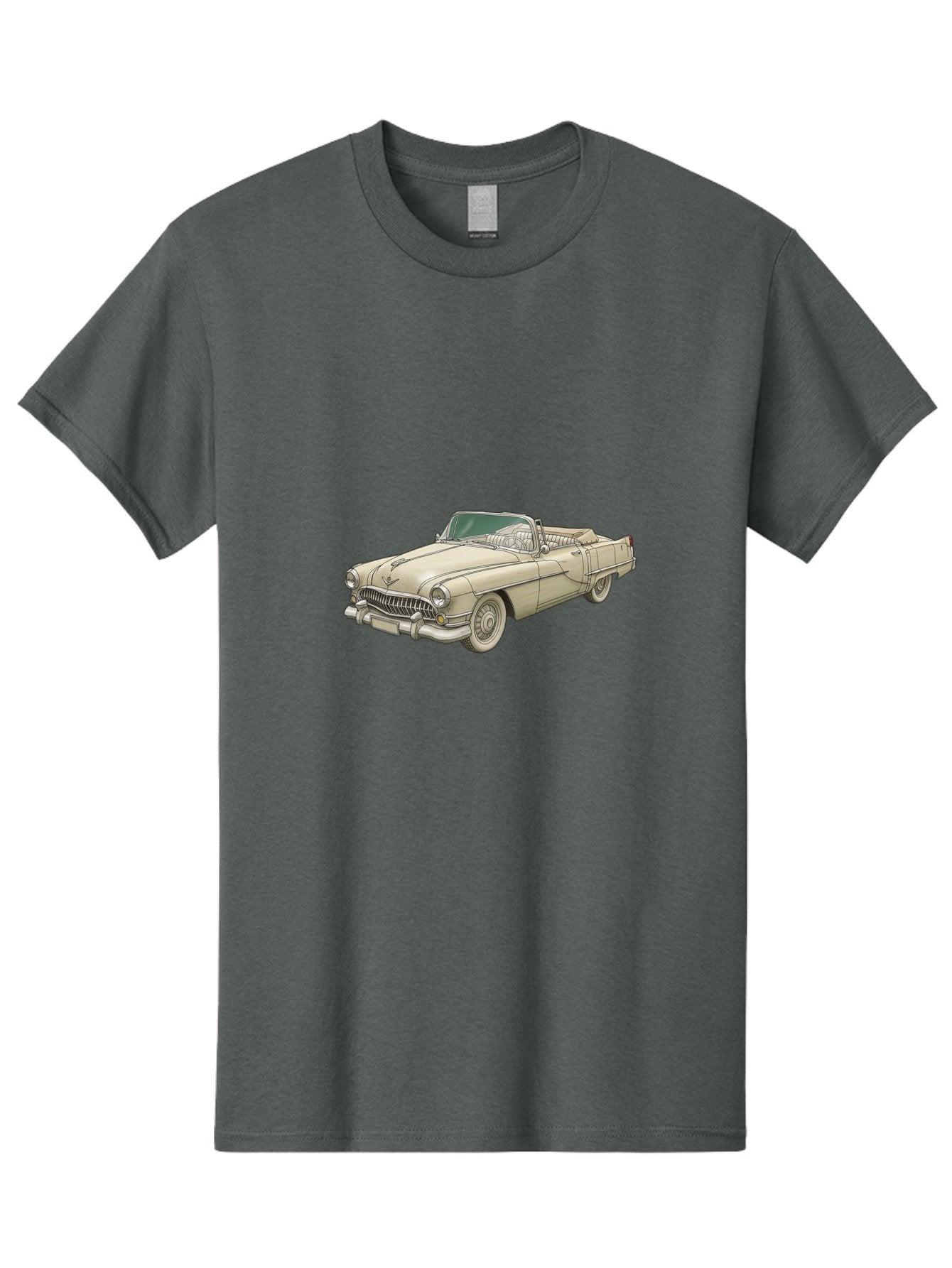 Cadillac-Convertible Men'S Graphic Tee, 100% Cotton, Comfortable Casual Summer Wear, Machine Washable, Vintage Camera, Old Camera, Antique Camera, Black Camera, Classic Photography, Photography Equipment, Nostalgic Device, Film Camera, Bal927 6