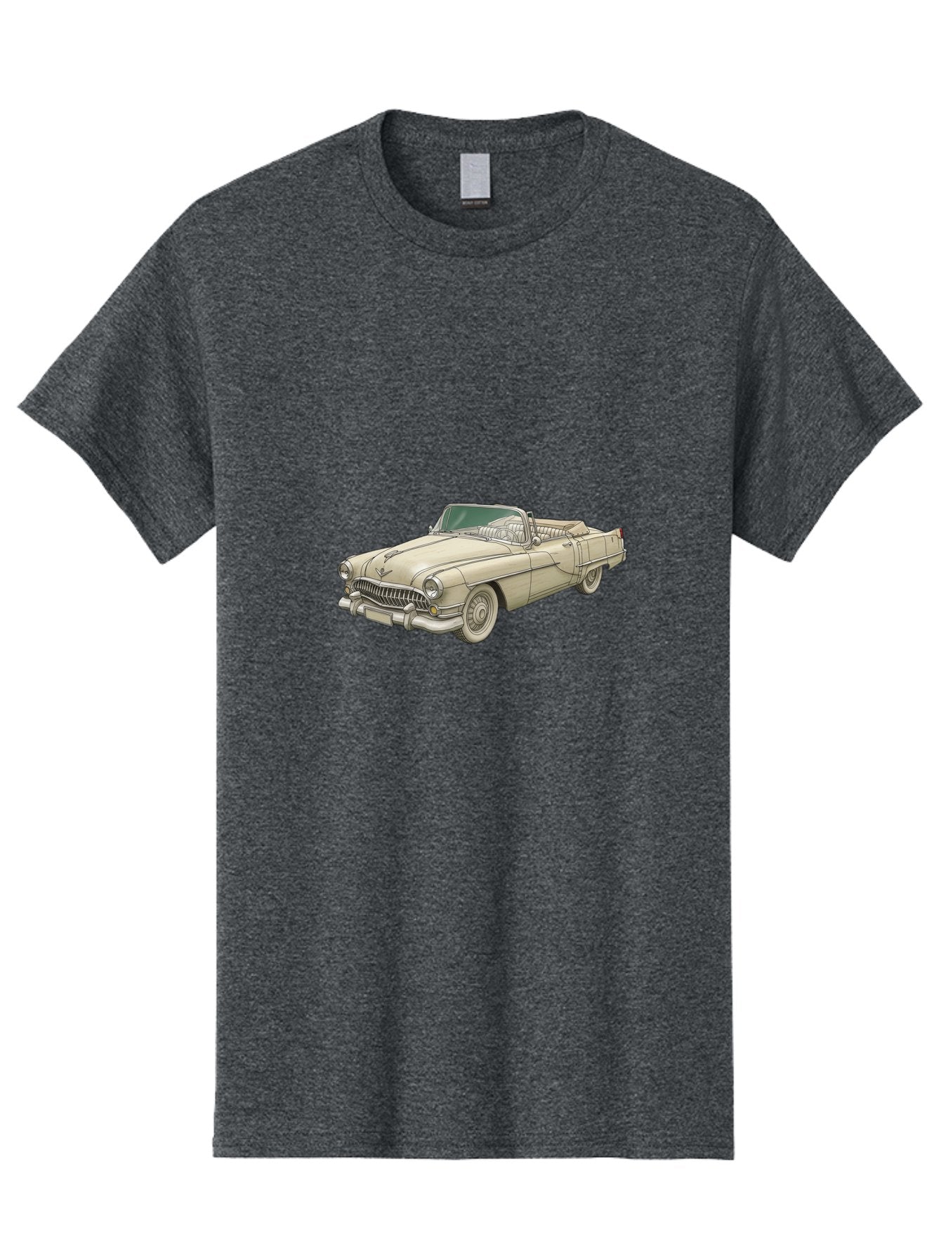 Cadillac-Convertible Men'S Graphic Tee, 100% Cotton, Comfortable Casual Summer Wear, Machine Washable, Vintage Camera, Old Camera, Antique Camera, Black Camera, Classic Photography, Photography Equipment, Nostalgic Device, Film Camera, Bal927 5