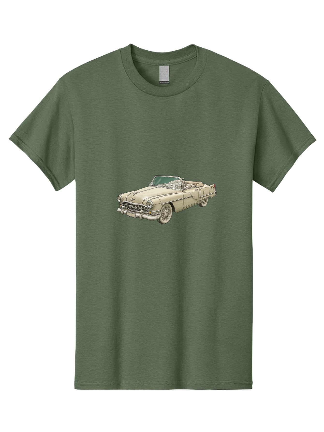 Cadillac-Convertible Men'S Graphic Tee, 100% Cotton, Comfortable Casual Summer Wear, Machine Washable, Vintage Camera, Old Camera, Antique Camera, Black Camera, Classic Photography, Photography Equipment, Nostalgic Device, Film Camera, Bal927 12