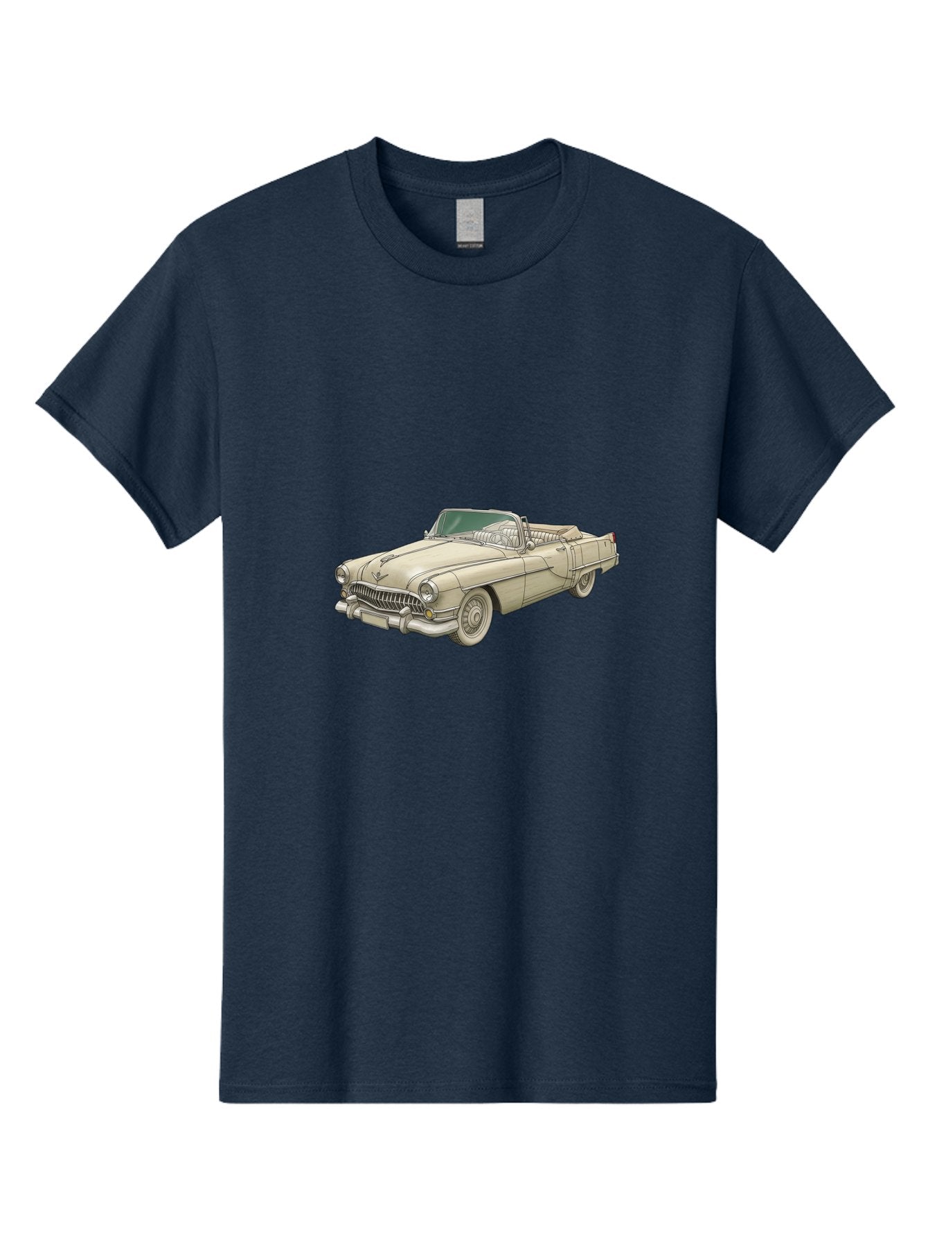 Cadillac-Convertible Men'S Graphic Tee, 100% Cotton, Comfortable Casual Summer Wear, Machine Washable, Vintage Camera, Old Camera, Antique Camera, Black Camera, Classic Photography, Photography Equipment, Nostalgic Device, Film Camera, Bal927 11