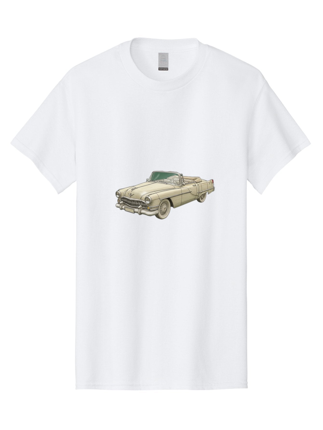 Cadillac-Convertible Men'S Graphic Tee, 100% Cotton, Comfortable Casual Summer Wear, Machine Washable, Vintage Camera, Old Camera, Antique Camera, Black Camera, Classic Photography, Photography Equipment, Nostalgic Device, Film Camera, Bal927 14