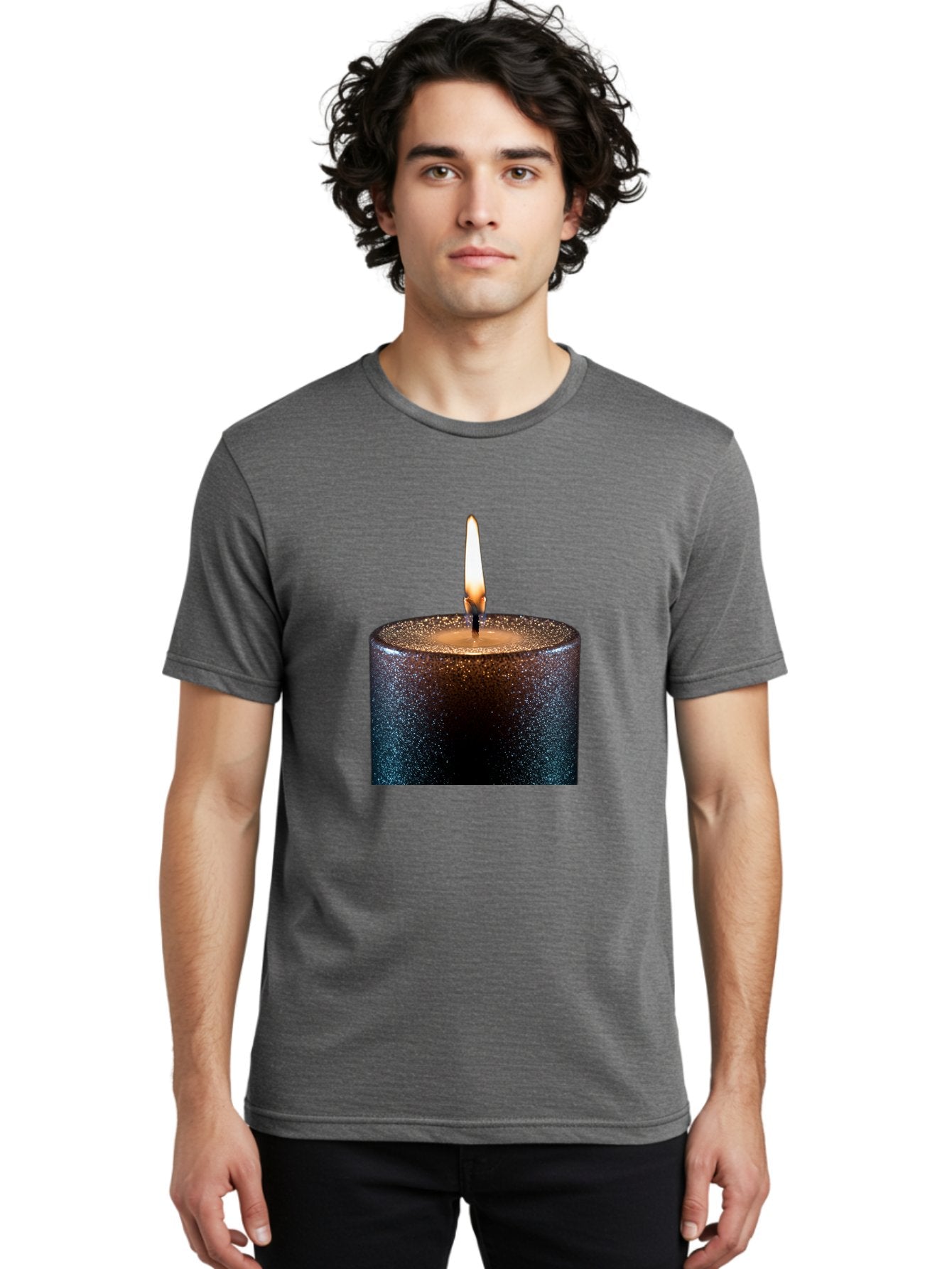 Candle-1 Men'S Graphic Tee, 100% Cotton, Comfortable Casual Summer Wear, Machine Washable, Vintage Camera, Old Camera, Antique Camera, Black Camera, Classic Photography, Photography Equipment, Nostalgic Device, Film Camera, Camera Art Bal935 23