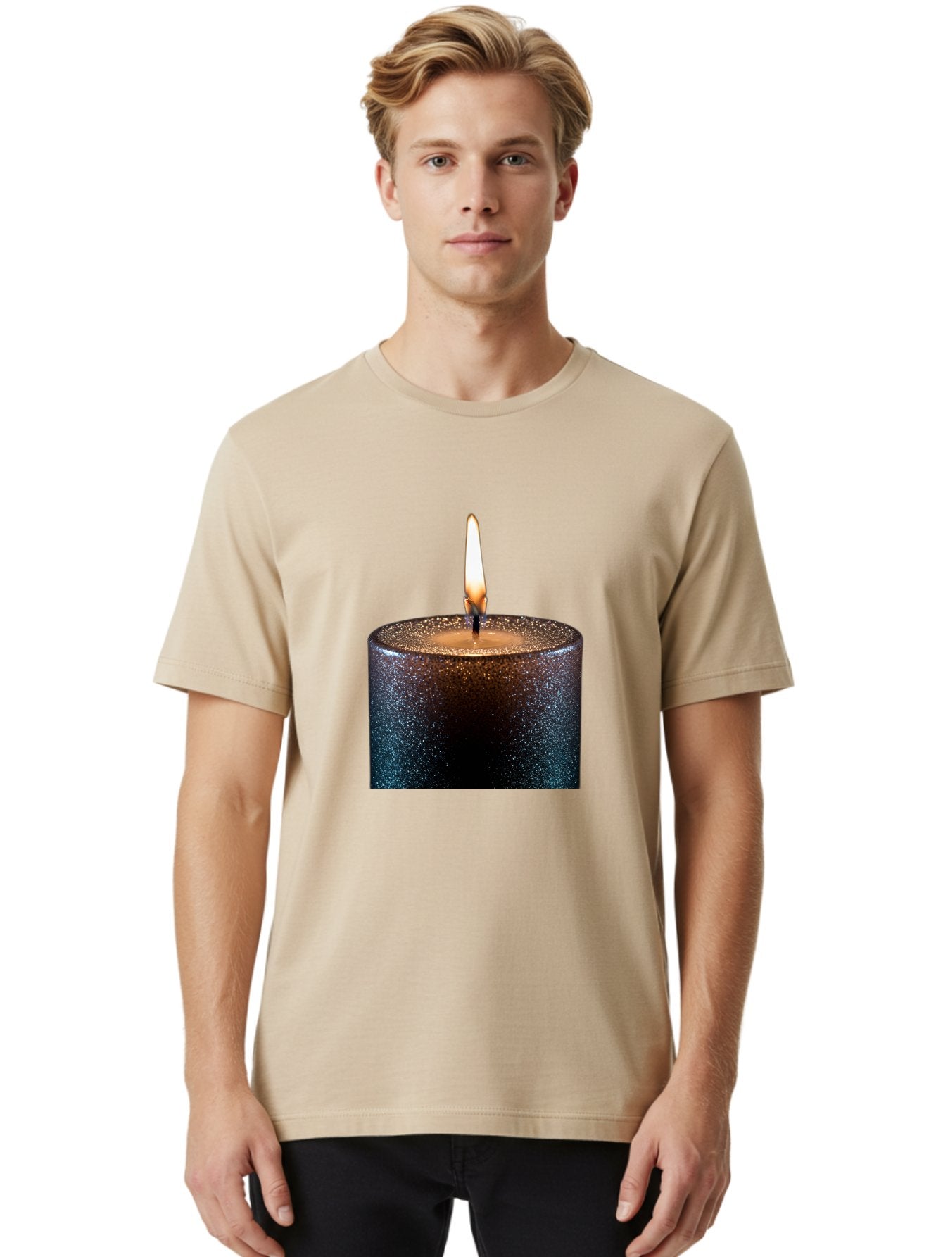 Candle-1 Men'S Graphic Tee, 100% Cotton, Comfortable Casual Summer Wear, Machine Washable, Vintage Camera, Old Camera, Antique Camera, Black Camera, Classic Photography, Photography Equipment, Nostalgic Device, Film Camera, Camera Art Bal935 26