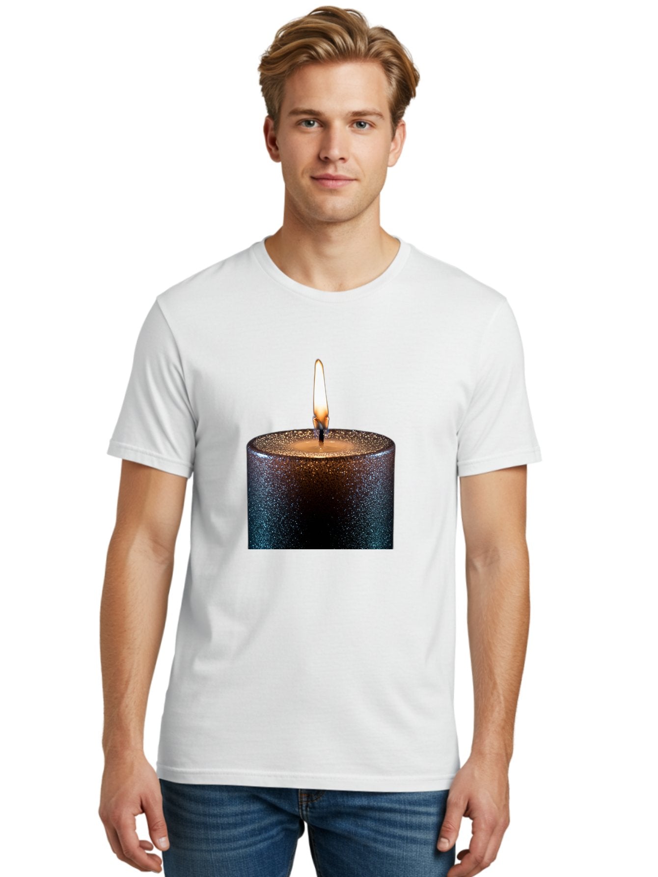 Candle-1 Men'S Graphic Tee, 100% Cotton, Comfortable Casual Summer Wear, Machine Washable, Vintage Camera, Old Camera, Antique Camera, Black Camera, Classic Photography, Photography Equipment, Nostalgic Device, Film Camera, Camera Art Bal935 21