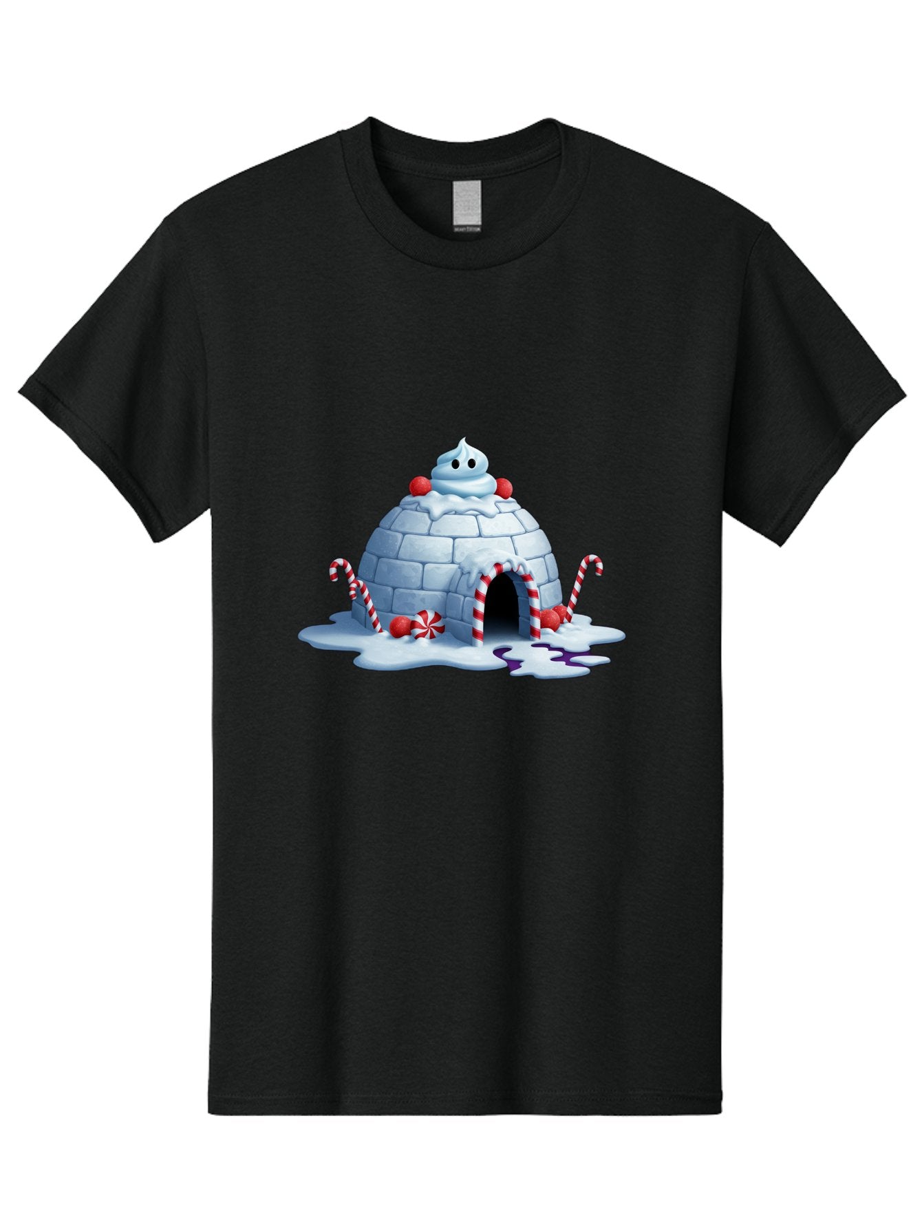 Candy-Cane-Igloo Men'S Graphic Tee, 100% Cotton, Comfortable Casual Summer Wear, Machine Washable, Vintage Camera, Old Camera, Antique Camera, Black Camera, Classic Photography, Photography Equipment, Nostalgic Device, Film Camera, Camera Art Bal938 9