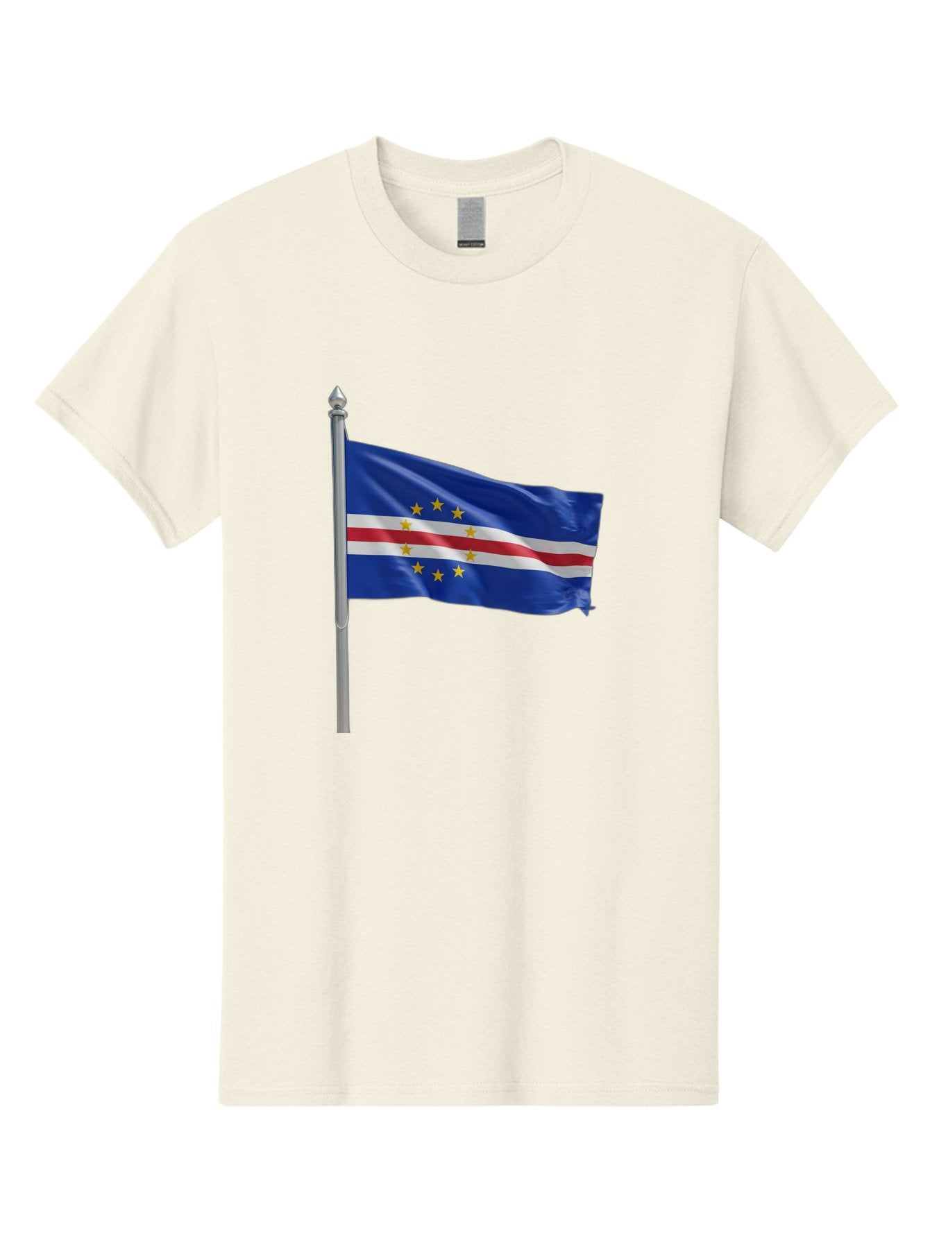 Cape-Verde-Flag Men'S Graphic Tee, 100% Cotton, Comfortable Casual Summer Wear, Machine Washable, Vintage Camera, Old Camera, Antique Camera, Black Camera, Classic Photography, Photography Equipment, Nostalgic Device, Film Camera, Camera Art Bal941 5