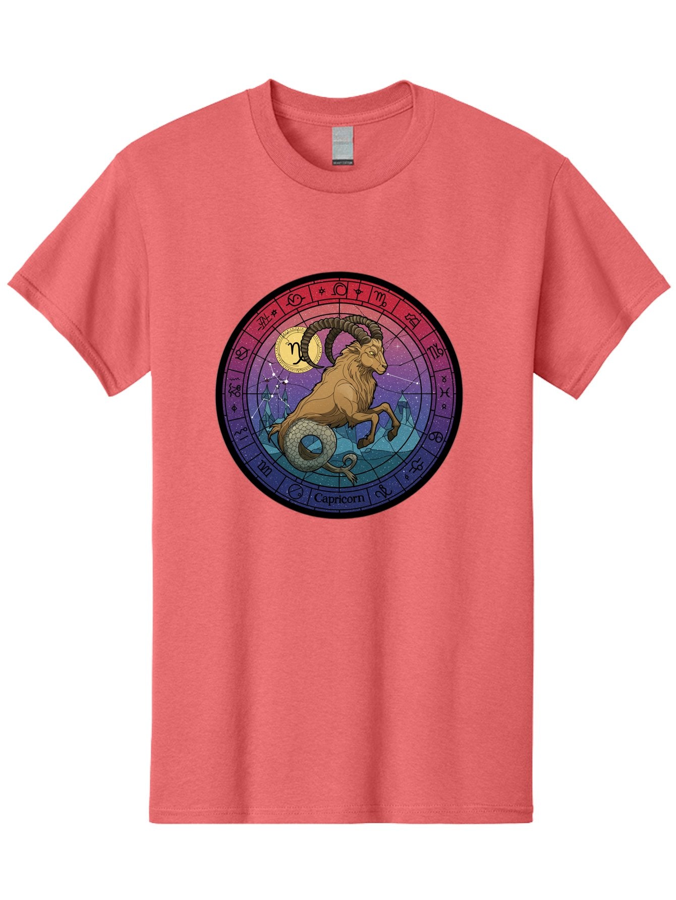 Capricorn-Zodiac-1 Men'S Graphic Tee, 100% Cotton, Comfortable Casual Summer Wear, Machine Washable, Vintage Camera, Old Camera, Antique Camera, Black Camera, Classic Photography, Photography Equipment, Nostalgic Device, Film Camera, Bal942 11