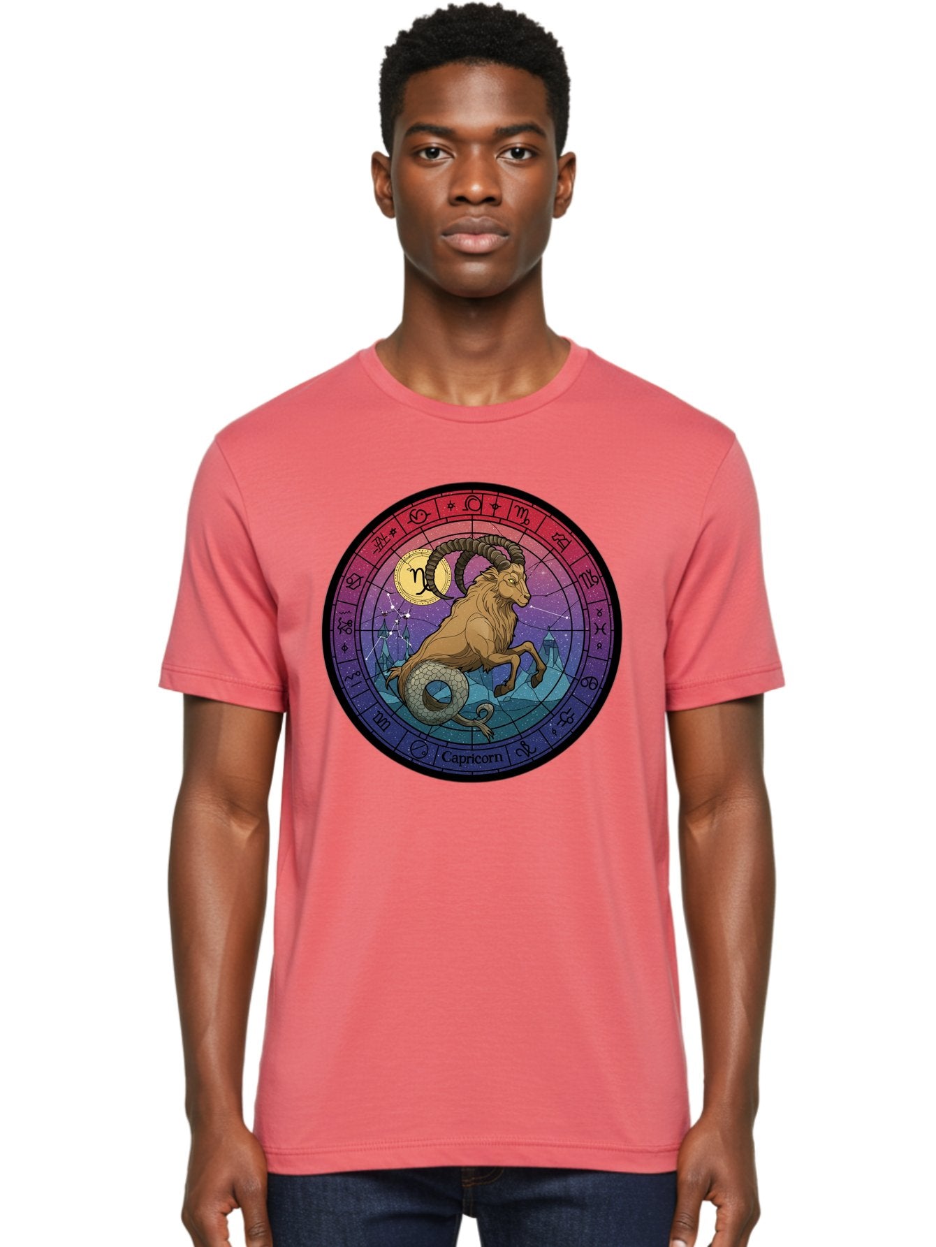 Capricorn-Zodiac-1 Men'S Graphic Tee, 100% Cotton, Comfortable Casual Summer Wear, Machine Washable, Vintage Camera, Old Camera, Antique Camera, Black Camera, Classic Photography, Photography Equipment, Nostalgic Device, Film Camera, Bal942 27