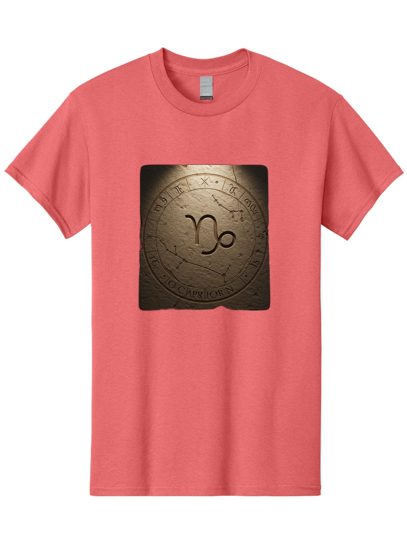 Capricorn-Zodiac-Seal Men'S Graphic Tee, 100% Cotton, Comfortable Casual Summer Wear, Machine Washable, Vintage Camera, Old Camera, Antique Camera, Black Camera, Classic Photography, Photography Equipment, Nostalgic Device, Film Camera, Bal943 3