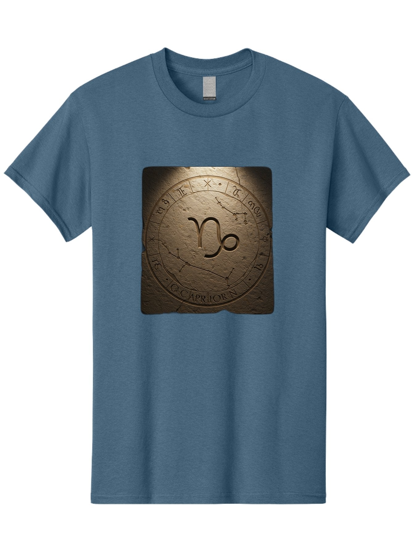 Capricorn-Zodiac-Seal Men'S Graphic Tee, 100% Cotton, Comfortable Casual Summer Wear, Machine Washable, Vintage Camera, Old Camera, Antique Camera, Black Camera, Classic Photography, Photography Equipment, Nostalgic Device, Film Camera, Bal943 12