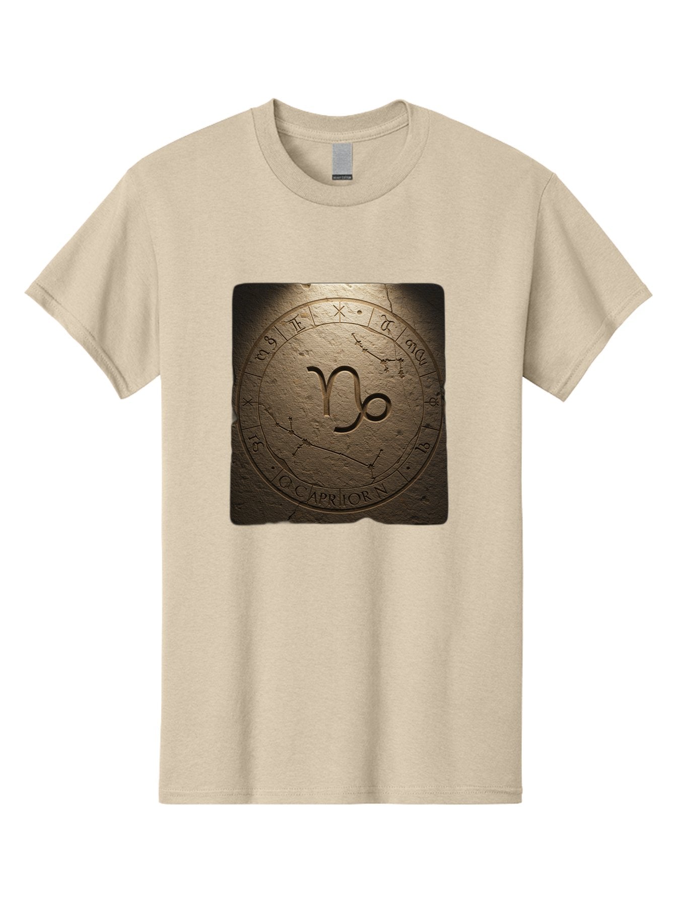 Capricorn-Zodiac-Seal Men'S Graphic Tee, 100% Cotton, Comfortable Casual Summer Wear, Machine Washable, Vintage Camera, Old Camera, Antique Camera, Black Camera, Classic Photography, Photography Equipment, Nostalgic Device, Film Camera, Bal943