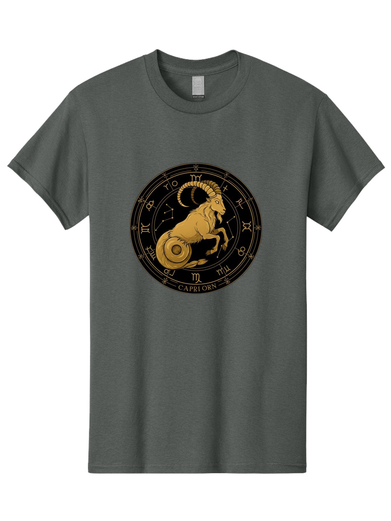 Capricorn-Zodiac-Sign-1 Men'S Graphic Tee, 100% Cotton, Comfortable Casual Summer Wear, Machine Washable, Vintage Camera, Old Camera, Antique Camera, Black Camera, Classic Photography, Photography Equipment, Nostalgic Device, Film Camera, Bal944 12