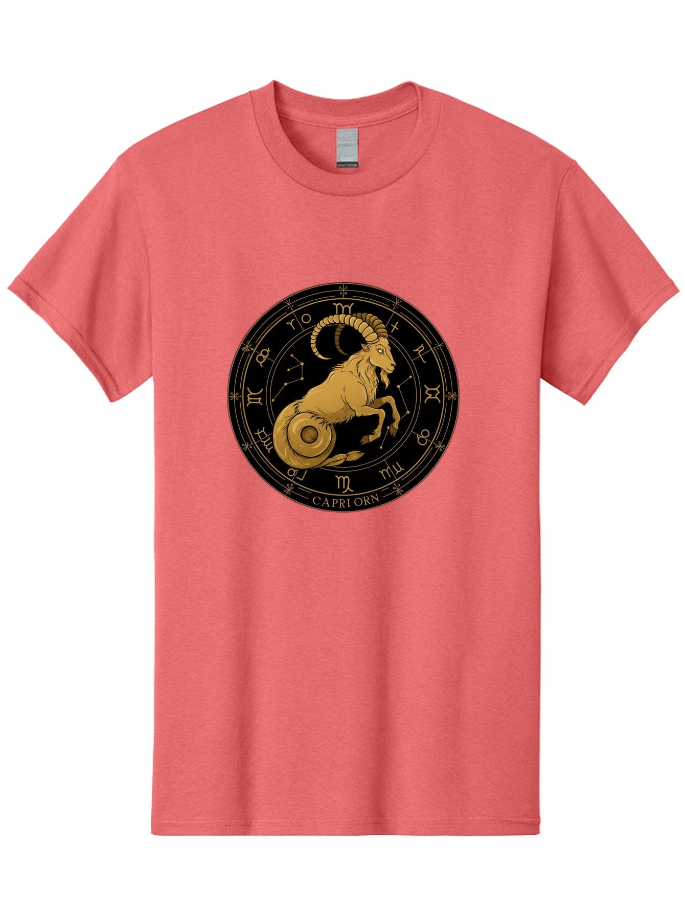 Capricorn-Zodiac-Sign-1 Men'S Graphic Tee, 100% Cotton, Comfortable Casual Summer Wear, Machine Washable, Vintage Camera, Old Camera, Antique Camera, Black Camera, Classic Photography, Photography Equipment, Nostalgic Device, Film Camera, Bal944 4