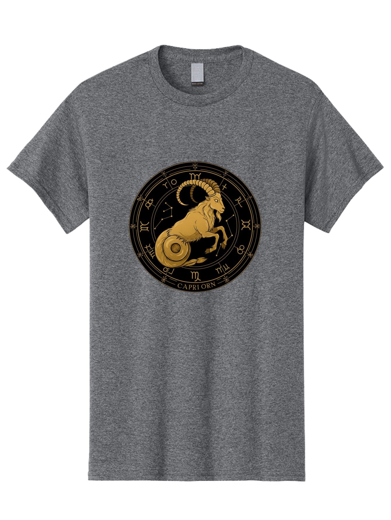 Capricorn-Zodiac-Sign-1 Men'S Graphic Tee, 100% Cotton, Comfortable Casual Summer Wear, Machine Washable, Vintage Camera, Old Camera, Antique Camera, Black Camera, Classic Photography, Photography Equipment, Nostalgic Device, Film Camera, Bal944 13