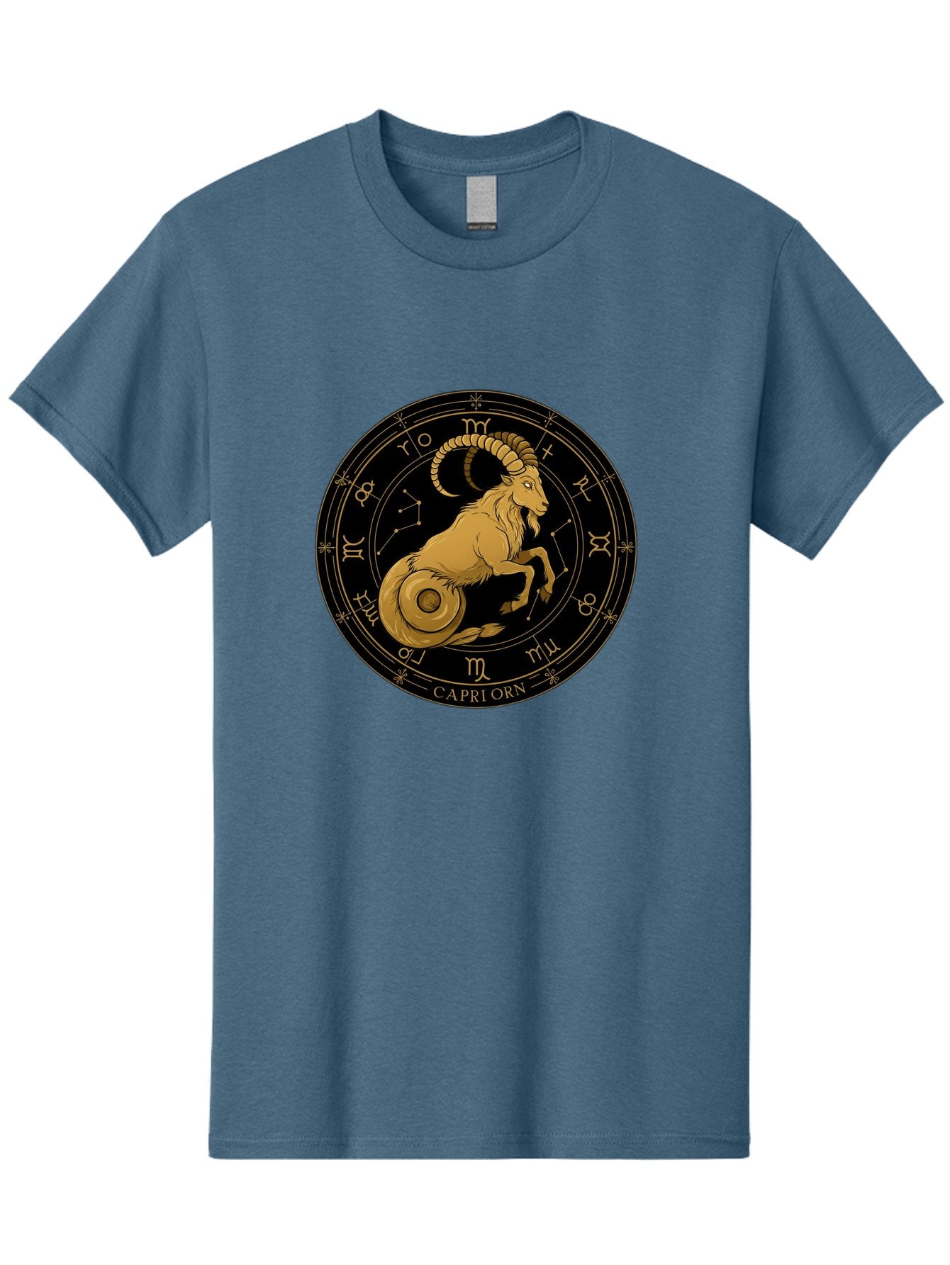 Capricorn-Zodiac-Sign-1 Men'S Graphic Tee, 100% Cotton, Comfortable Casual Summer Wear, Machine Washable, Vintage Camera, Old Camera, Antique Camera, Black Camera, Classic Photography, Photography Equipment, Nostalgic Device, Film Camera, Bal944 14