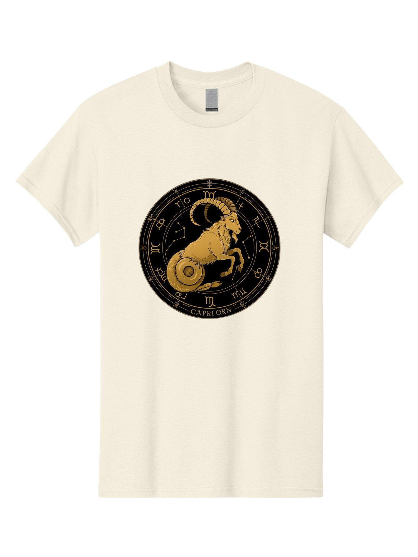 Capricorn-Zodiac-Sign-1 Men'S Graphic Tee, 100% Cotton, Comfortable Casual Summer Wear, Machine Washable, Vintage Camera, Old Camera, Antique Camera, Black Camera, Classic Photography, Photography Equipment, Nostalgic Device, Film Camera, Bal944