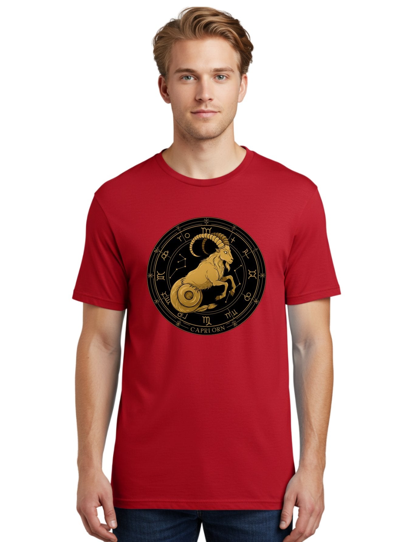 Capricorn-Zodiac-Sign-1 Men'S Graphic Tee, 100% Cotton, Comfortable Casual Summer Wear, Machine Washable, Vintage Camera, Old Camera, Antique Camera, Black Camera, Classic Photography, Photography Equipment, Nostalgic Device, Film Camera, Bal944 22