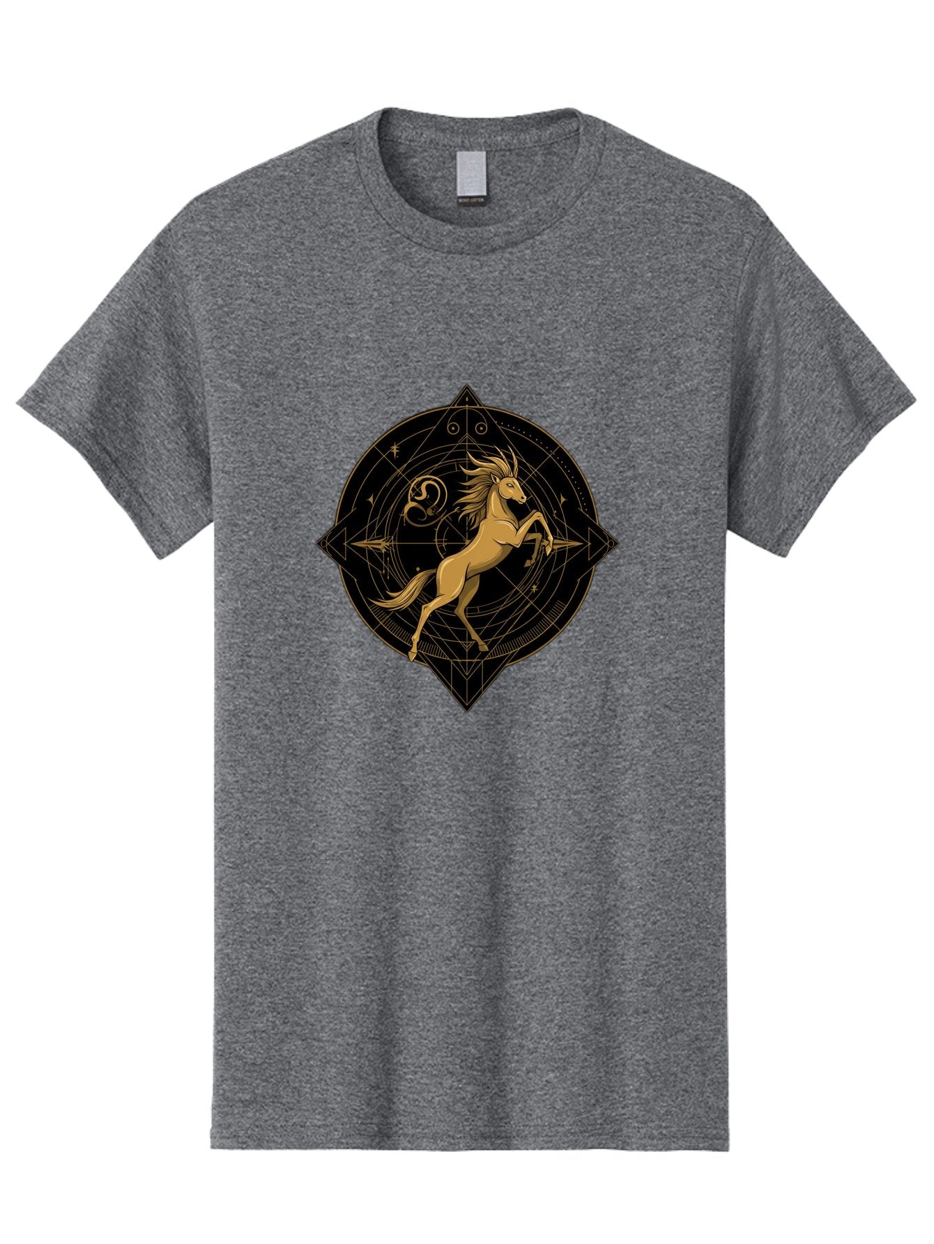 Capricorn-Zodiac-Symbol Men'S Graphic Tee, 100% Cotton, Comfortable Casual Summer Wear, Machine Washable, Vintage Camera, Old Camera, Antique Camera, Black Camera, Classic Photography, Photography Equipment, Nostalgic Device, Film Camera, Bal946 5