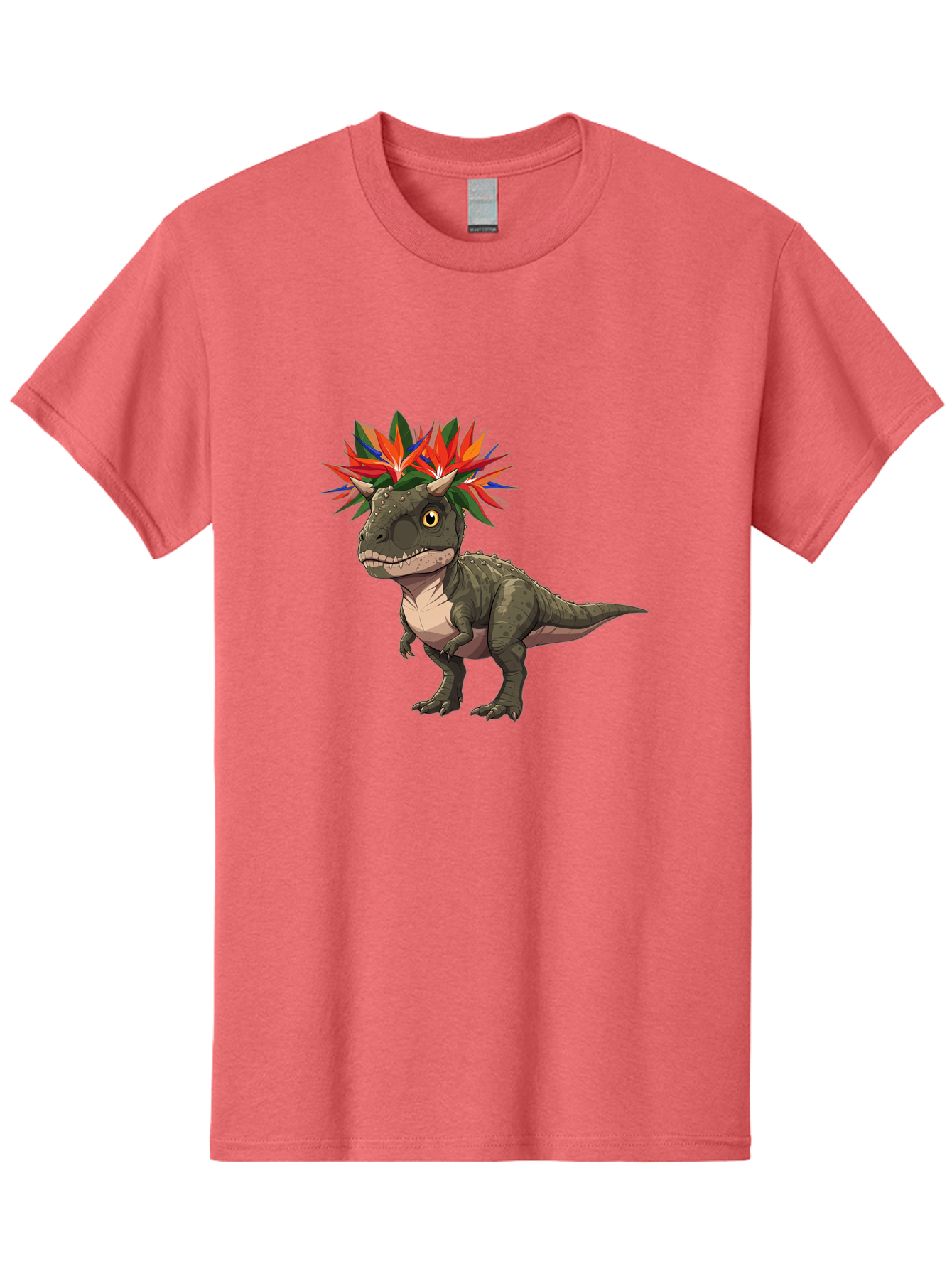Carnotaurus-With-Flowers Men'S Graphic Tee, 100% Cotton, Comfortable Casual Summer Wear, Machine Washable, Vintage Camera, Old Camera, Antique Camera, Black Camera, Classic Photography, Photography Equipment, Nostalgic Device, Film Camera, Bal949 15