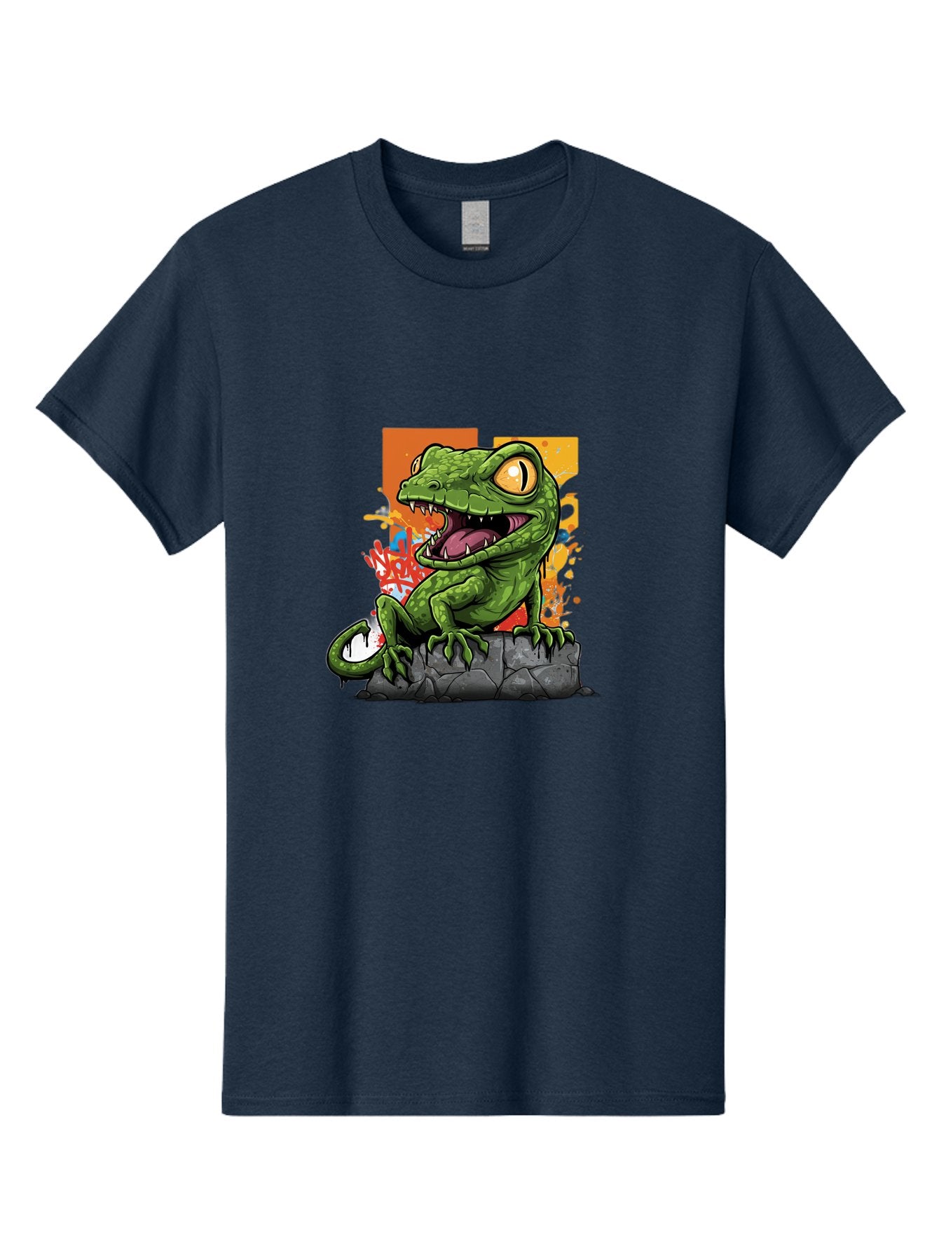 Cartoon-Lizard Men'S Graphic Tee, 100% Cotton, Comfortable Casual Summer Wear, Machine Washable, Vintage Camera, Old Camera, Antique Camera, Black Camera, Classic Photography, Photography Equipment, Nostalgic Device, Film Camera, Camera Art Bal952