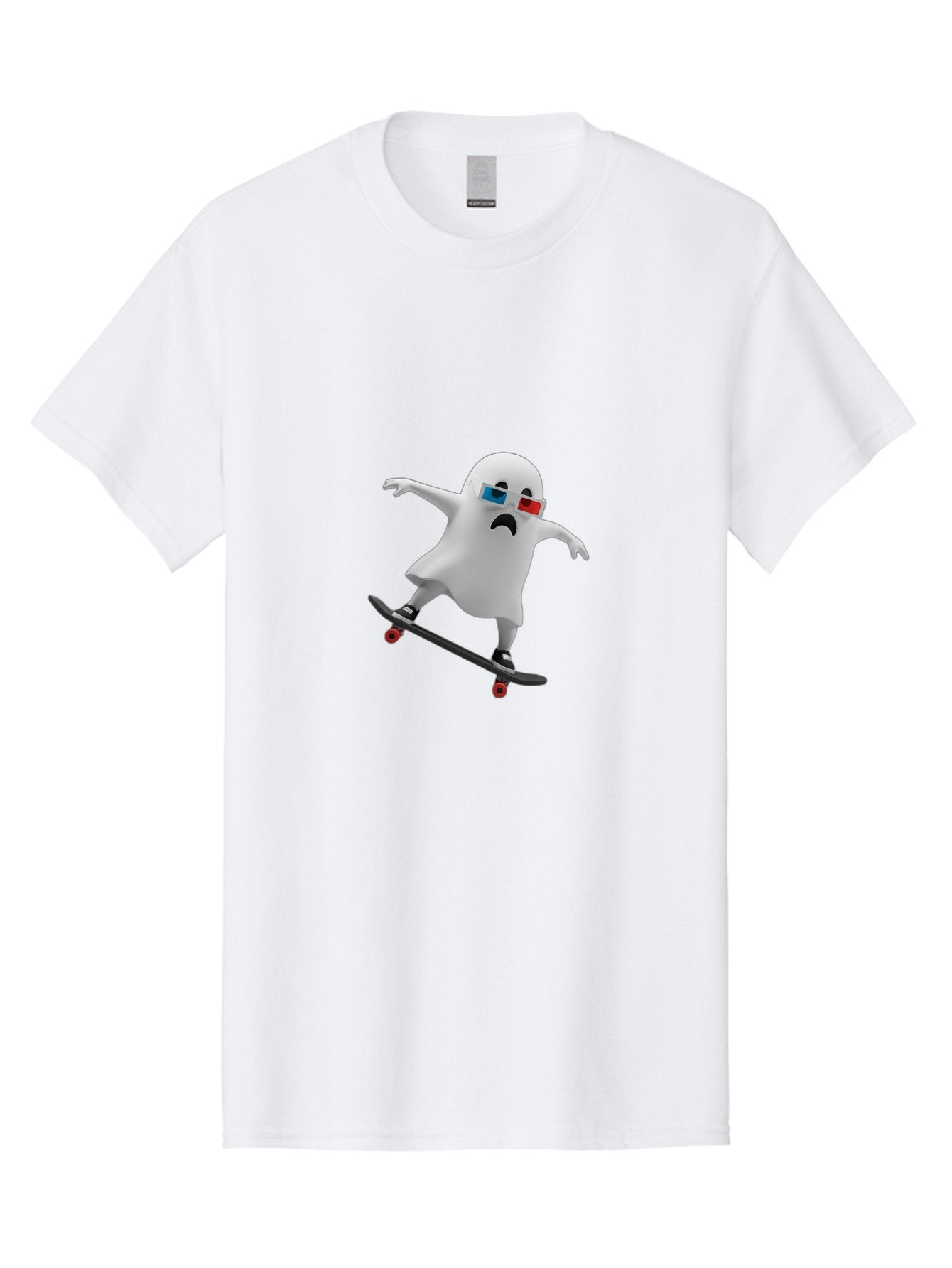 Casper-On-Skateboard Men'S Graphic Tee, 100% Cotton, Comfortable Casual Summer Wear, Machine Washable, Vintage Camera, Old Camera, Antique Camera, Black Camera, Classic Photography, Photography Equipment, Nostalgic Device, Film Camera, Bal957 3