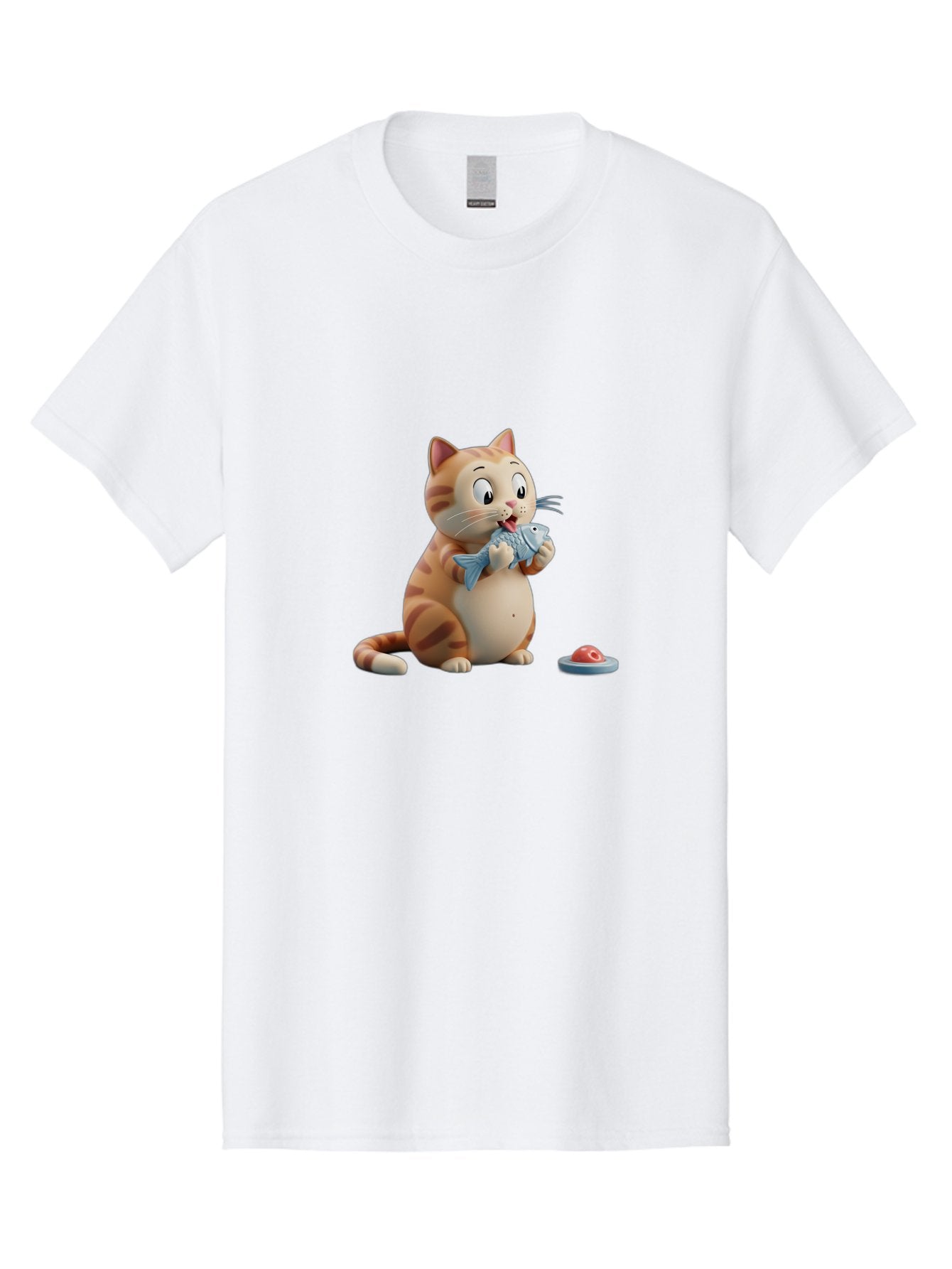 Cat-Eating-Fish-1 Men'S Graphic Tee, 100% Cotton, Comfortable Casual Summer Wear, Machine Washable, Vintage Camera, Old Camera, Antique Camera, Black Camera, Classic Photography, Photography Equipment, Nostalgic Device, Film Camera, Camera Art Bal967 4