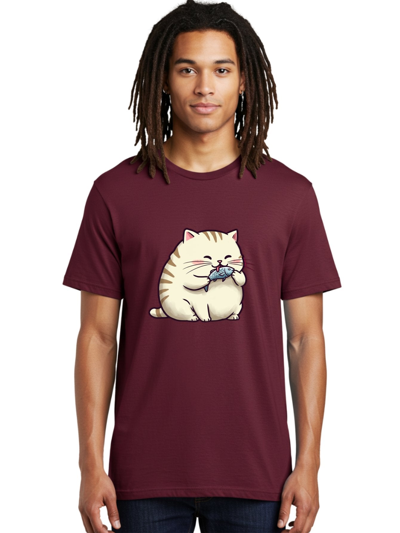Cat-Eating-Fish-2 Men'S Graphic Tee, 100% Cotton, Comfortable Casual Summer Wear, Machine Washable, Vintage Camera, Old Camera, Antique Camera, Black Camera, Classic Photography, Photography Equipment, Nostalgic Device, Film Camera, Camera Art Bal968 22
