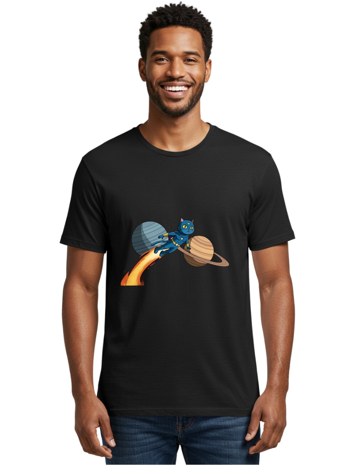 Cat-Flying-Rocket Men'S Graphic Tee, 100% Cotton, Comfortable Casual Summer Wear, Machine Washable, Vintage Camera, Old Camera, Antique Camera, Black Camera, Classic Photography, Photography Equipment, Nostalgic Device, Film Camera, Camera Art Bal970 25