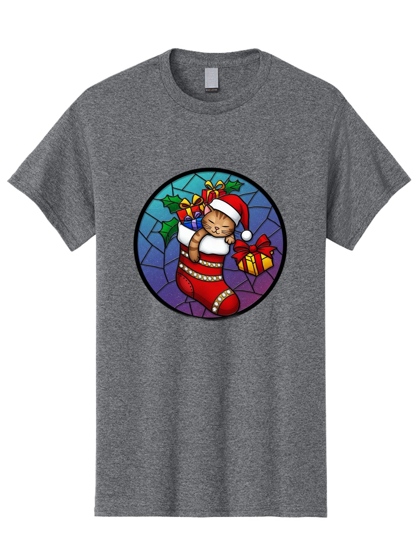 Cat-In-Christmas-Stocking-1 Men'S Graphic Tee, 100% Cotton, Comfortable Casual Summer Wear, Machine Washable, Vintage Camera, Old Camera, Antique Camera, Black Camera, Classic Photography, Photography Equipment, Nostalgic Device, Film Camera, Bal972 4