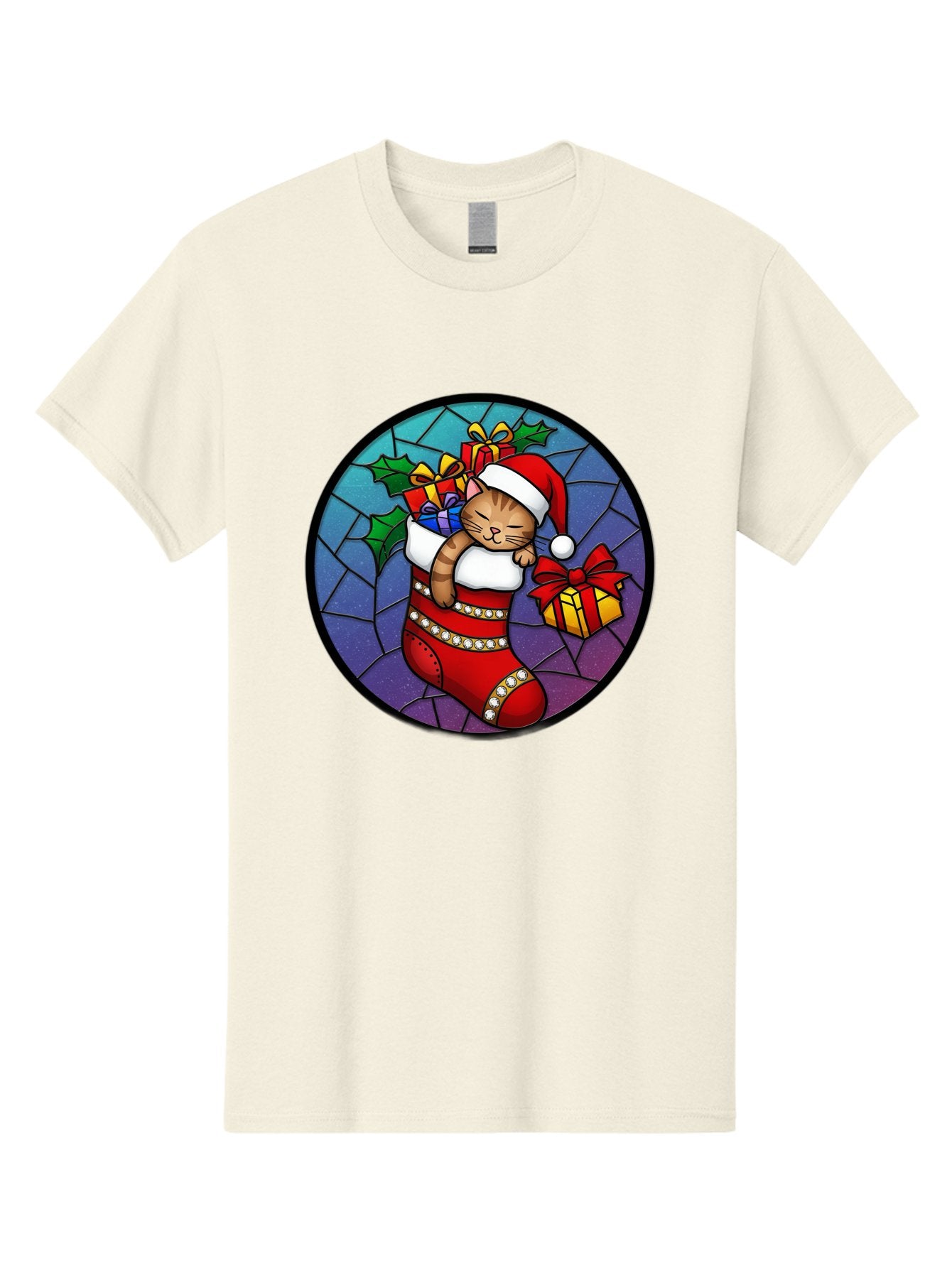 Cat-In-Christmas-Stocking-1 Men'S Graphic Tee, 100% Cotton, Comfortable Casual Summer Wear, Machine Washable, Vintage Camera, Old Camera, Antique Camera, Black Camera, Classic Photography, Photography Equipment, Nostalgic Device, Film Camera, Bal972 9