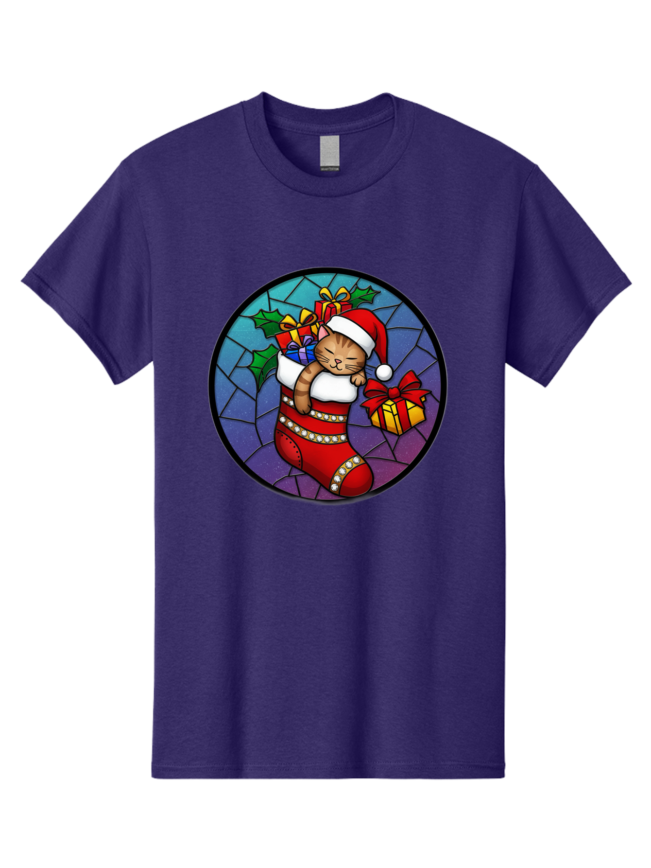 Cat-In-Christmas-Stocking-1 Men'S Graphic Tee, 100% Cotton, Comfortable Casual Summer Wear, Machine Washable, Vintage Camera, Old Camera, Antique Camera, Black Camera, Classic Photography, Photography Equipment, Nostalgic Device, Film Camera, Bal972