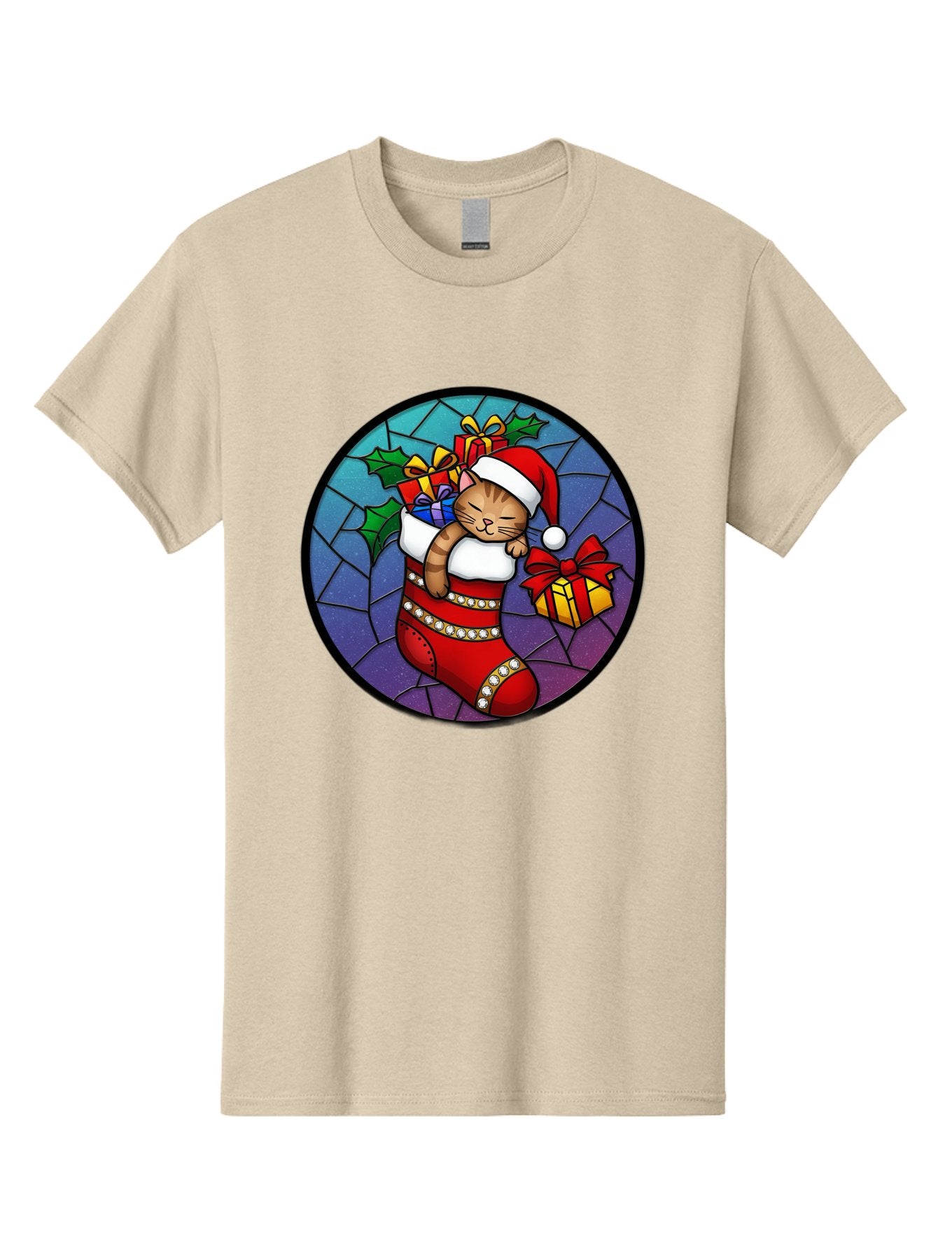 Cat-In-Christmas-Stocking-1 Men'S Graphic Tee, 100% Cotton, Comfortable Casual Summer Wear, Machine Washable, Vintage Camera, Old Camera, Antique Camera, Black Camera, Classic Photography, Photography Equipment, Nostalgic Device, Film Camera, Bal972 7