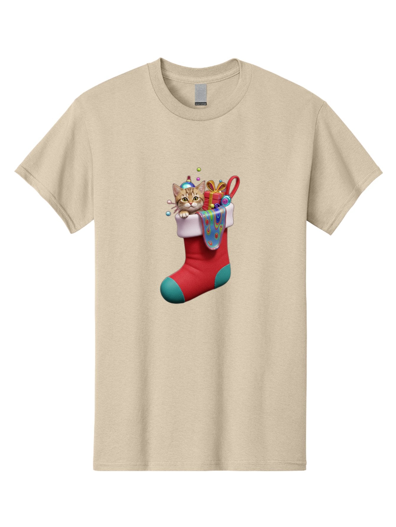 Cat-In-Christmas-Stocking-2 Men'S Graphic Tee, 100% Cotton, Comfortable Casual Summer Wear, Machine Washable, Vintage Camera, Old Camera, Antique Camera, Black Camera, Classic Photography, Photography Equipment, Nostalgic Device, Film Camera, Bal973 12