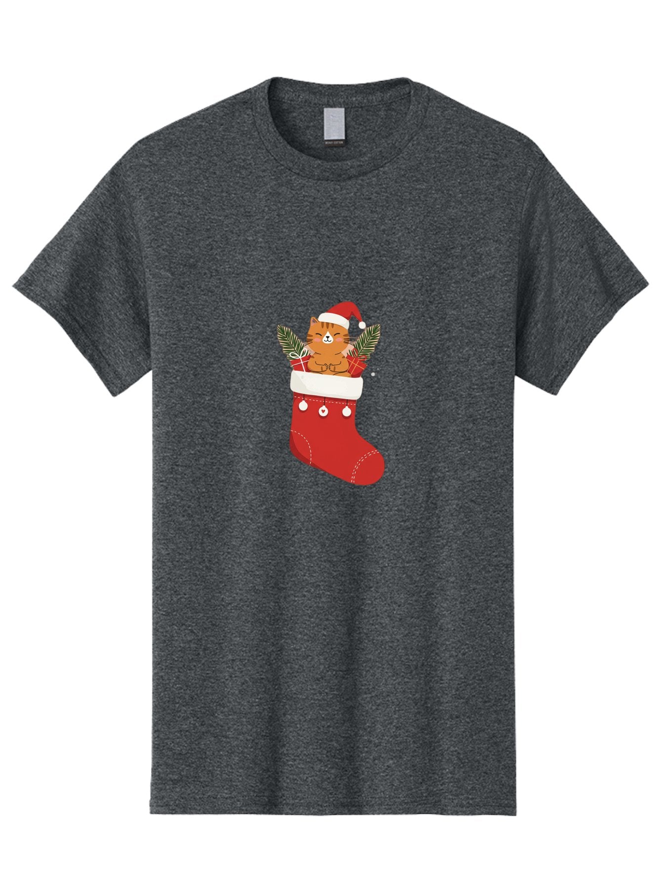 Cat-In-Christmas-Stocking-3 Men'S Graphic Tee, 100% Cotton, Comfortable Casual Summer Wear, Machine Washable, Vintage Camera, Old Camera, Antique Camera, Black Camera, Classic Photography, Photography Equipment, Nostalgic Device, Film Camera, Bal974 10