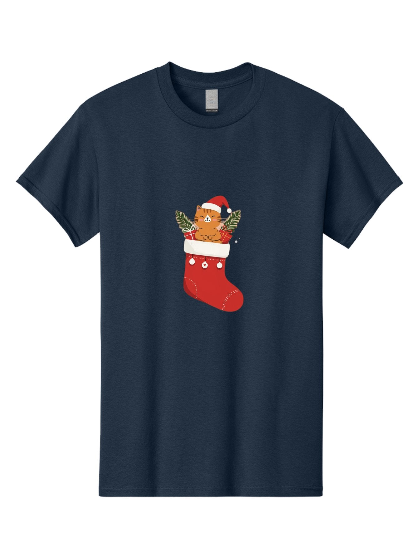 Cat-In-Christmas-Stocking-3 Men'S Graphic Tee, 100% Cotton, Comfortable Casual Summer Wear, Machine Washable, Vintage Camera, Old Camera, Antique Camera, Black Camera, Classic Photography, Photography Equipment, Nostalgic Device, Film Camera, Bal974 8