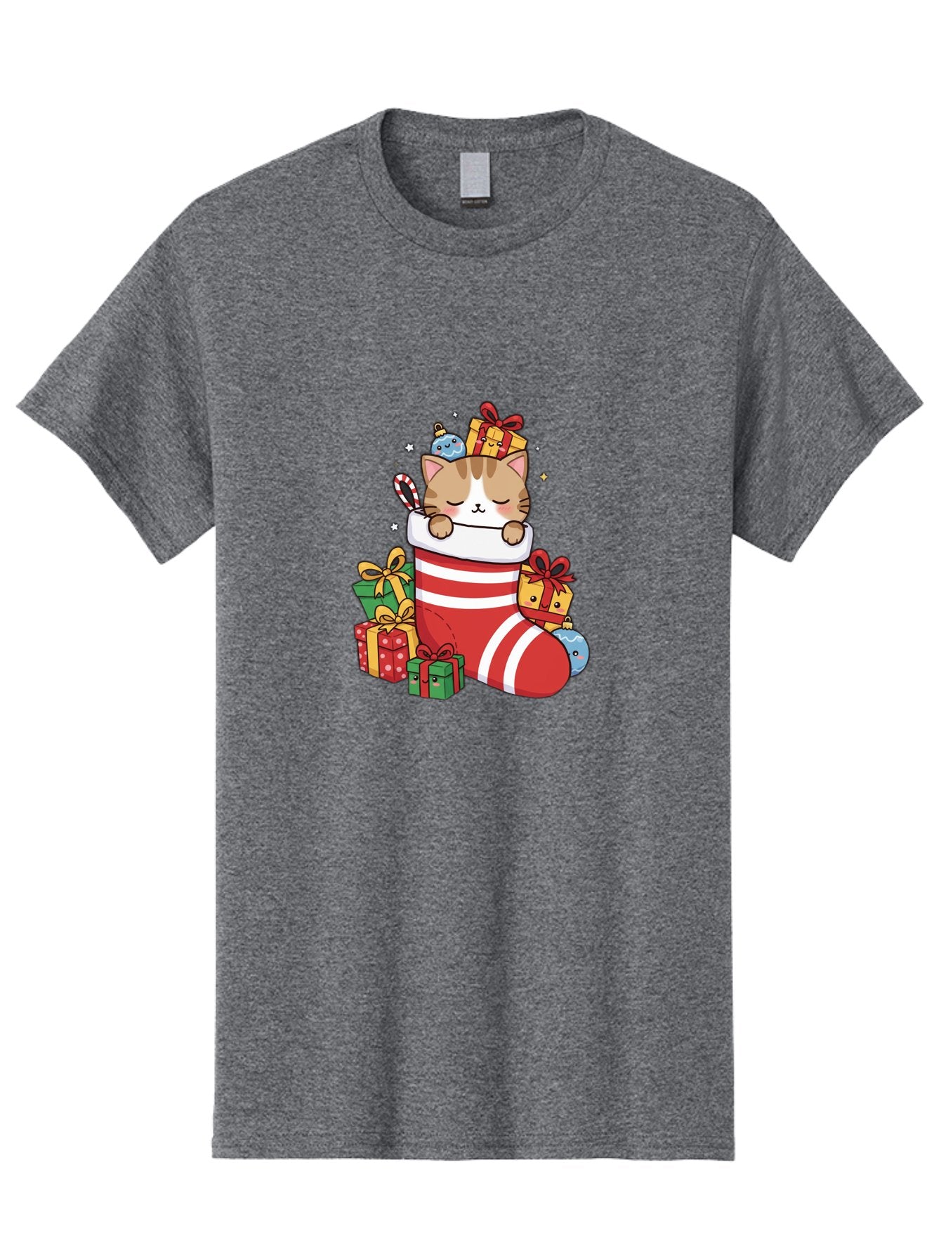 Cat-In-Christmas-Stocking-5 Men'S Graphic Tee, 100% Cotton, Comfortable Casual Summer Wear, Machine Washable, Vintage Camera, Old Camera, Antique Camera, Black Camera, Classic Photography, Photography Equipment, Nostalgic Device, Film Camera, Bal976 12