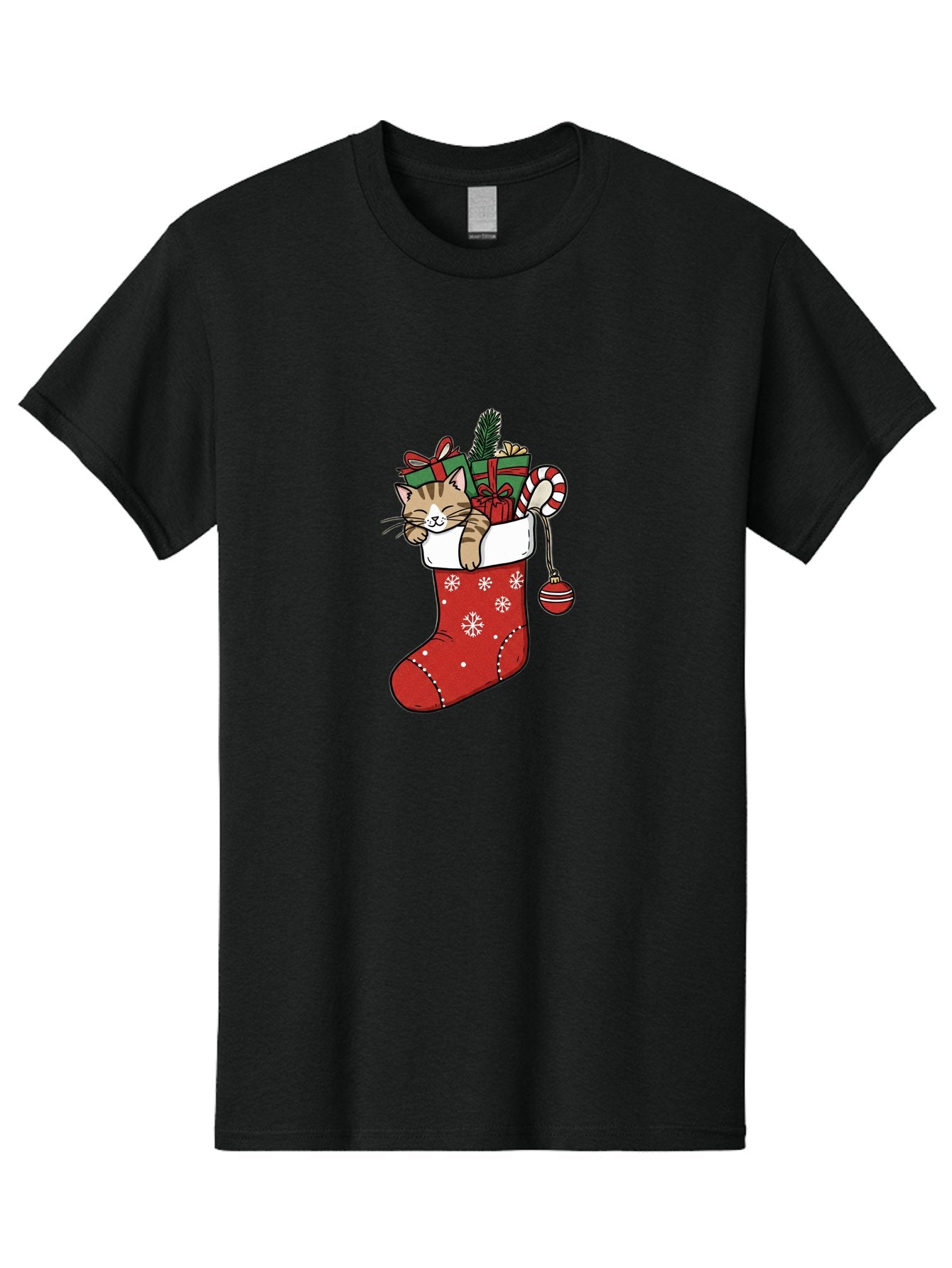 Cat-In-Christmas-Stocking-6 Men'S Graphic Tee, 100% Cotton, Comfortable Casual Summer Wear, Machine Washable, Vintage Camera, Old Camera, Antique Camera, Black Camera, Classic Photography, Photography Equipment, Nostalgic Device, Film Camera, Bal977 14