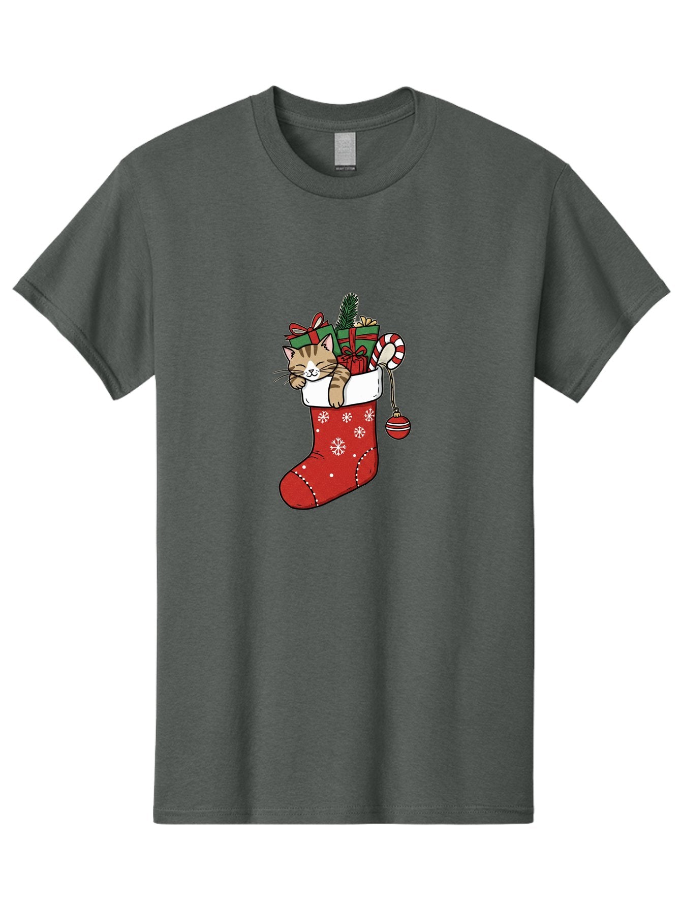 Cat-In-Christmas-Stocking-6 Men'S Graphic Tee, 100% Cotton, Comfortable Casual Summer Wear, Machine Washable, Vintage Camera, Old Camera, Antique Camera, Black Camera, Classic Photography, Photography Equipment, Nostalgic Device, Film Camera, Bal977 15