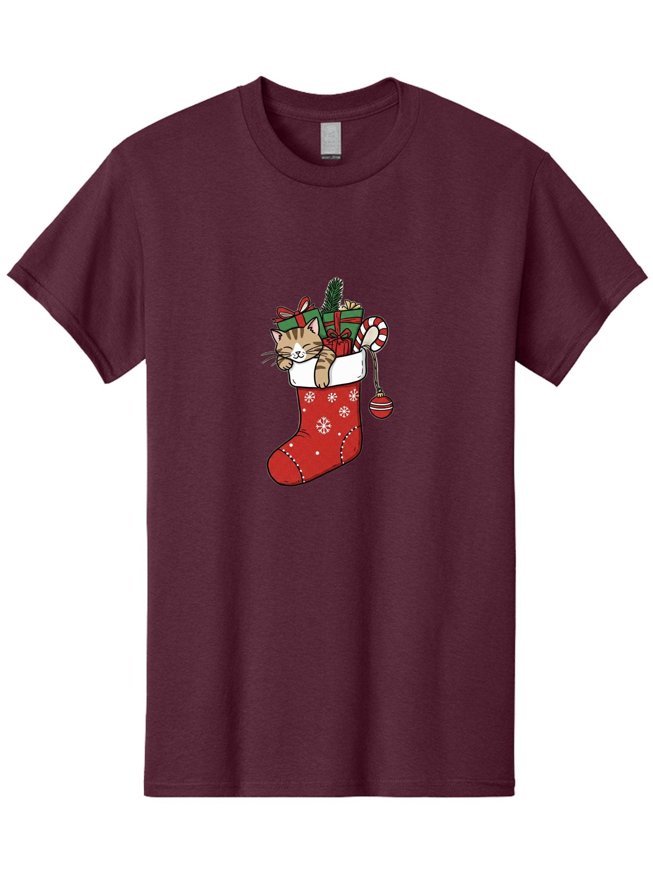 Cat-In-Christmas-Stocking-6 Men'S Graphic Tee, 100% Cotton, Comfortable Casual Summer Wear, Machine Washable, Vintage Camera, Old Camera, Antique Camera, Black Camera, Classic Photography, Photography Equipment, Nostalgic Device, Film Camera, Bal977 8