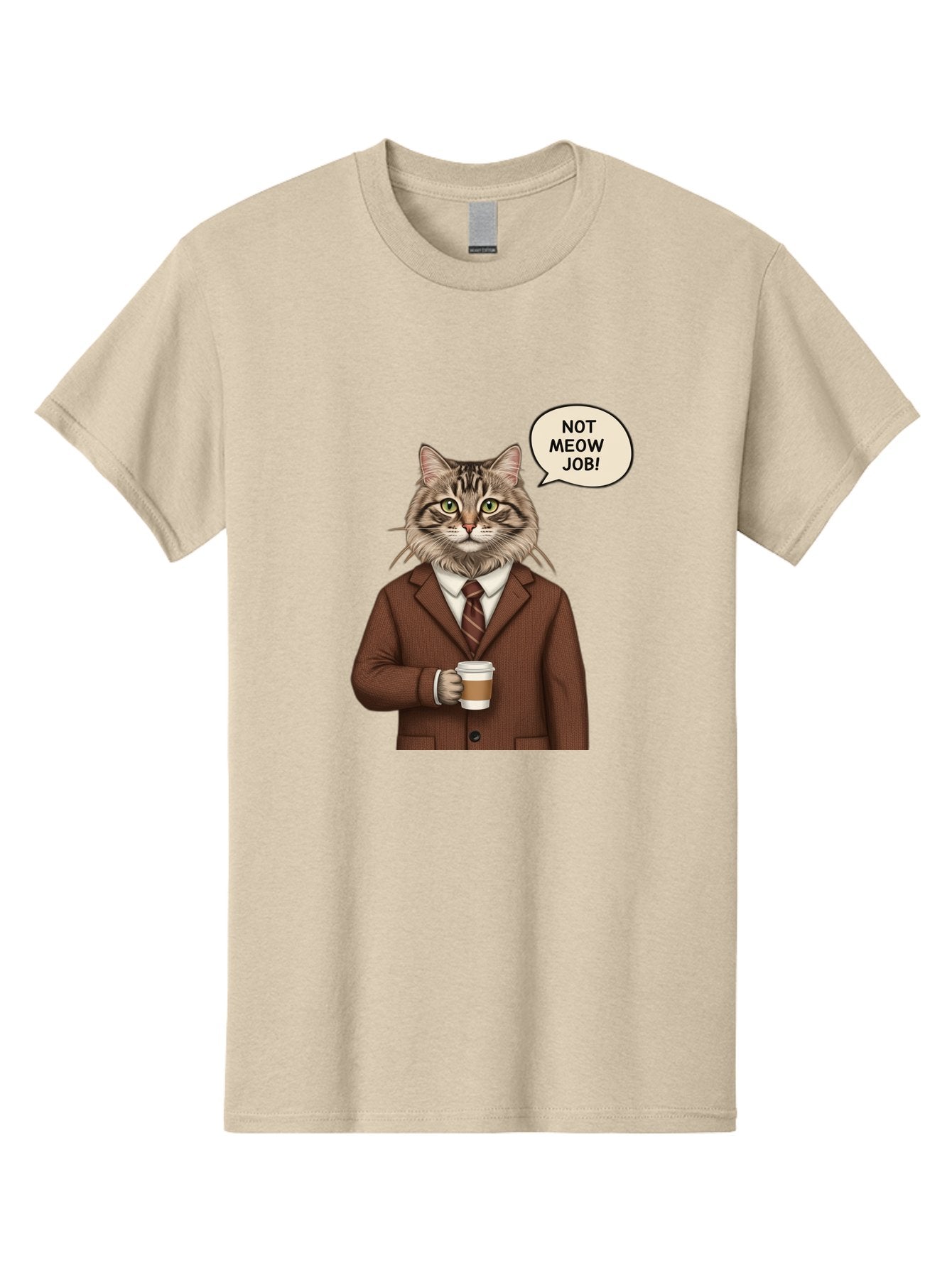 Cat-In-Suit-Not-Meow-Job Men'S Graphic Tee, 100% Cotton, Comfortable Casual Summer Wear, Machine Washable, Vintage Camera, Old Camera, Antique Camera, Black Camera, Classic Photography, Photography Equipment, Nostalgic Device, Film Camera, Bal981 14