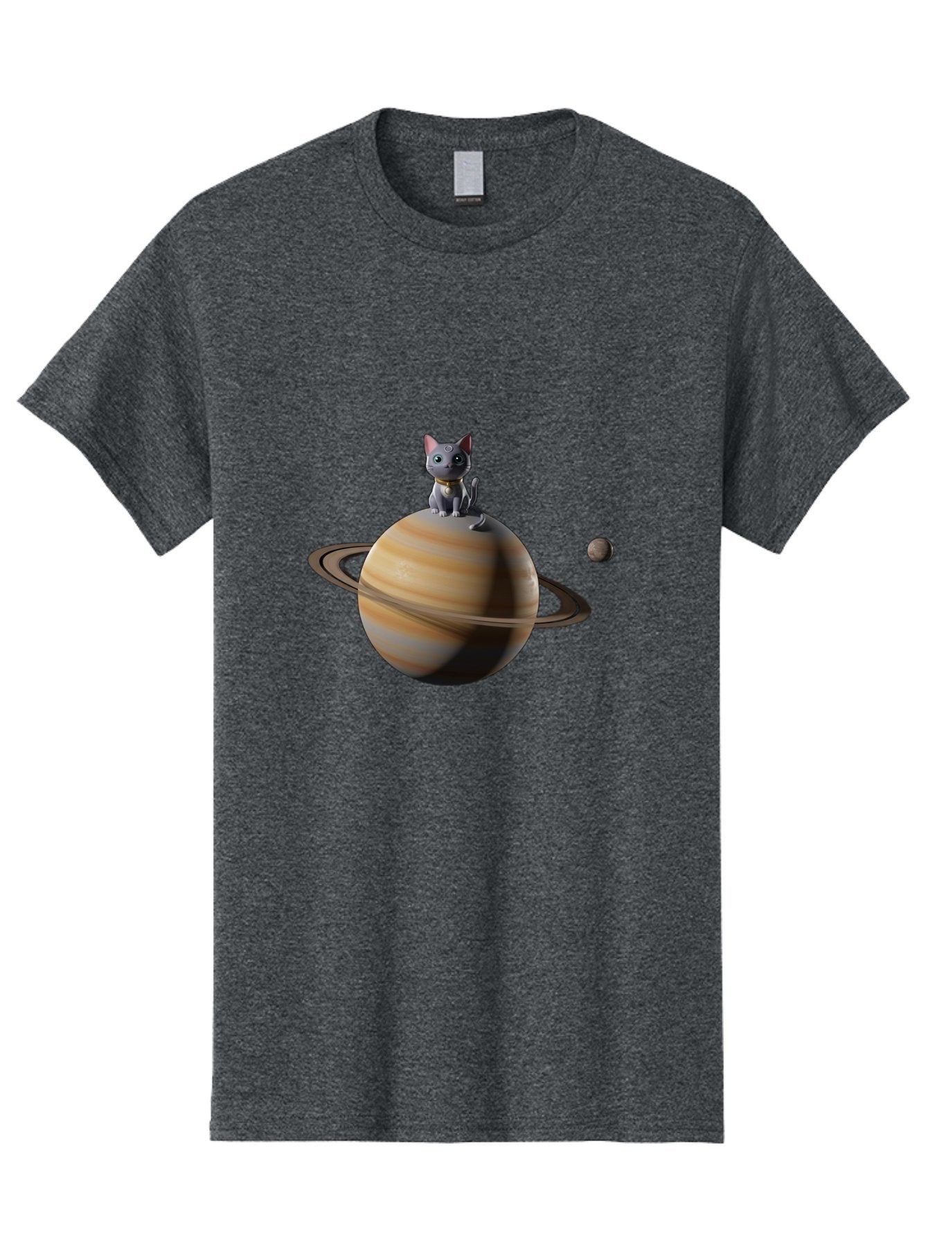 Cat-On-Saturn-1 Men'S Graphic Tee, 100% Cotton, Comfortable Casual Summer Wear, Machine Washable, Vintage Camera, Old Camera, Antique Camera, Black Camera, Classic Photography, Photography Equipment, Nostalgic Device, Film Camera, Camera Art Bal985 8