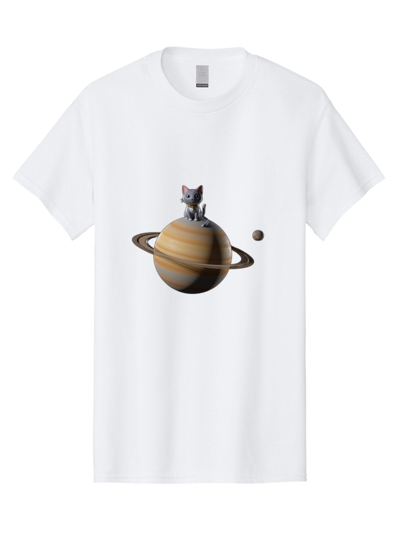 Cat-On-Saturn-1 Men'S Graphic Tee, 100% Cotton, Comfortable Casual Summer Wear, Machine Washable, Vintage Camera, Old Camera, Antique Camera, Black Camera, Classic Photography, Photography Equipment, Nostalgic Device, Film Camera, Camera Art Bal985 15