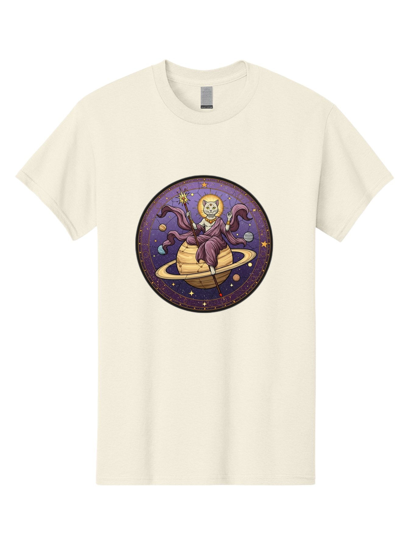 Cat-On-Saturn-2 Men'S Graphic Tee, 100% Cotton, Comfortable Casual Summer Wear, Machine Washable, Vintage Camera, Old Camera, Antique Camera, Black Camera, Classic Photography, Photography Equipment, Nostalgic Device, Film Camera, Camera Art Bal986 6