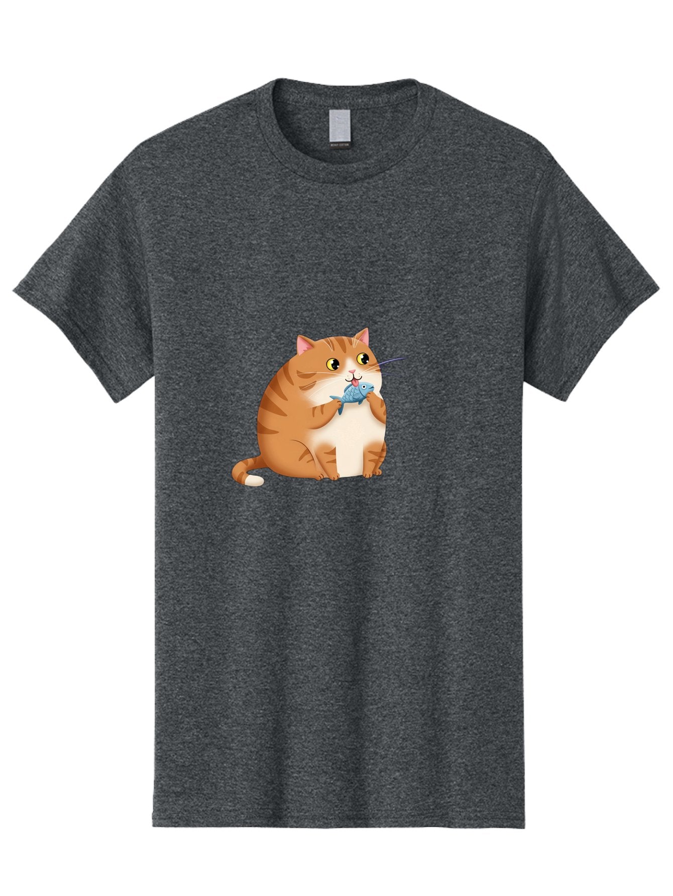 Cat-With-Fish-2 Men'S Graphic Tee, 100% Cotton, Comfortable Casual Summer Wear, Machine Washable, Vintage Camera, Old Camera, Antique Camera, Black Camera, Classic Photography, Photography Equipment, Nostalgic Device, Film Camera, Camera Art Bal990 6