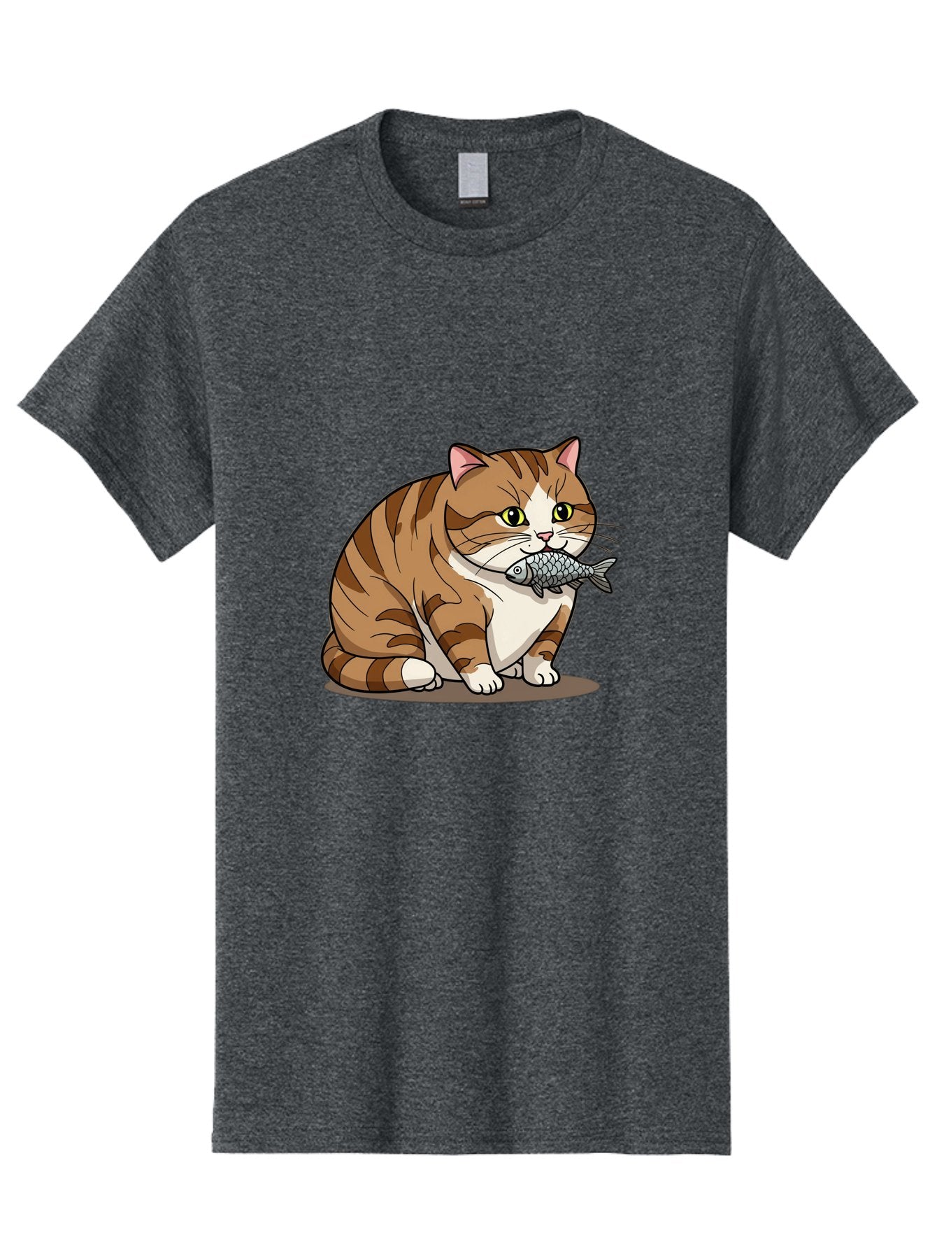 Cat-With-Fish-5 Men'S Graphic Tee, 100% Cotton, Comfortable Casual Summer Wear, Machine Washable, Vintage Camera, Old Camera, Antique Camera, Black Camera, Classic Photography, Photography Equipment, Nostalgic Device, Film Camera, Camera Art Bal993