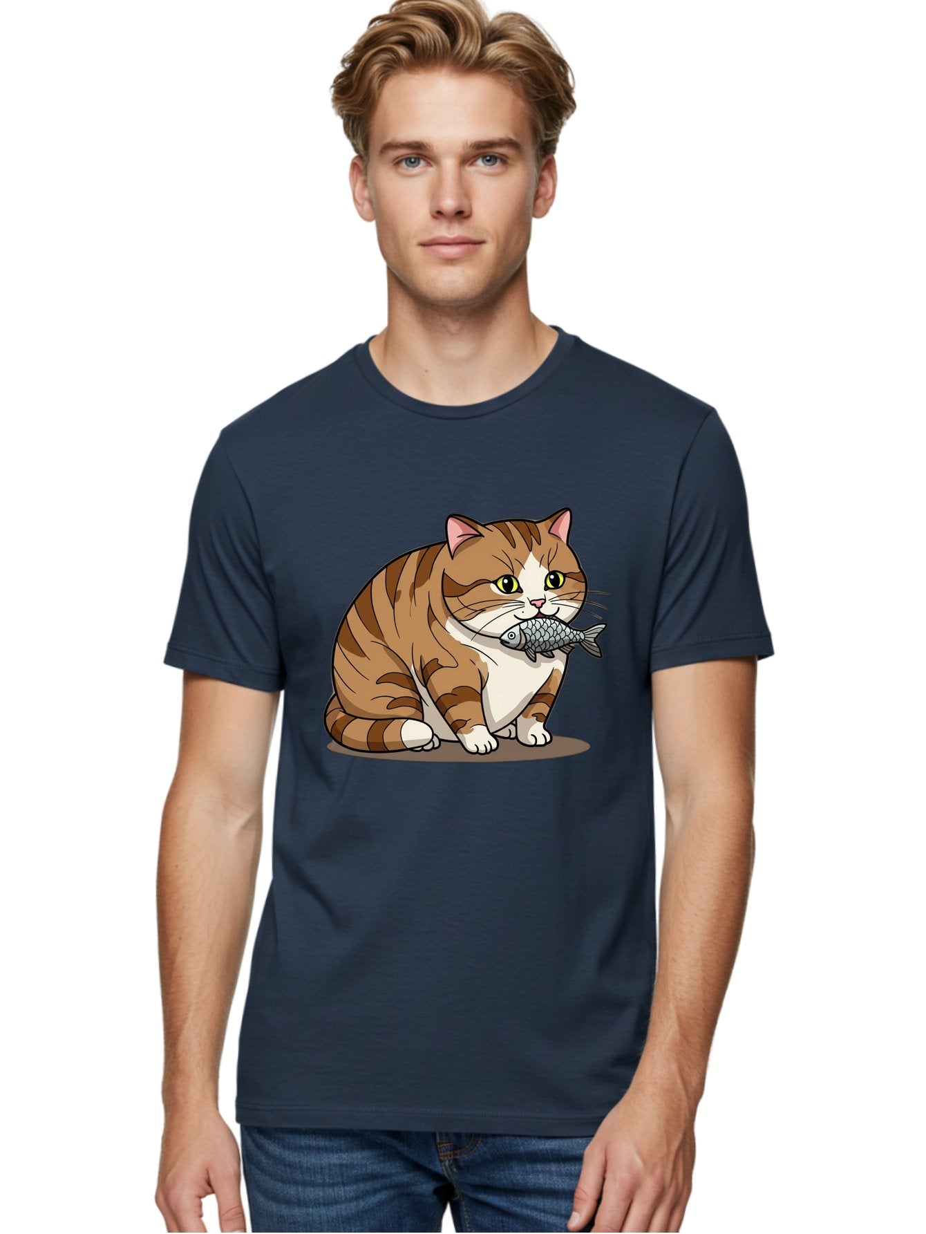 Cat-With-Fish-5 Men'S Graphic Tee, 100% Cotton, Comfortable Casual Summer Wear, Machine Washable, Vintage Camera, Old Camera, Antique Camera, Black Camera, Classic Photography, Photography Equipment, Nostalgic Device, Film Camera, Camera Art Bal993 23