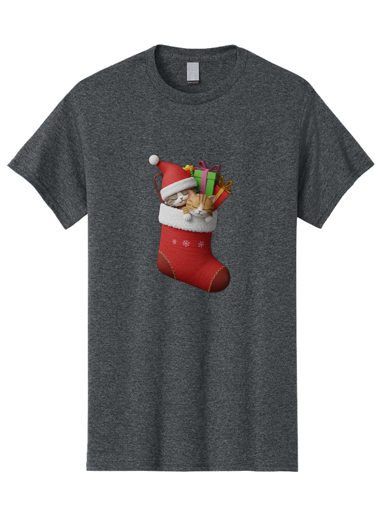 Cats-In-Christmas-Stocking Men'S Graphic Tee, 100% Cotton, Comfortable Casual Summer Wear, Machine Washable, Vintage Camera, Old Camera, Antique Camera, Black Camera, Classic Photography, Photography Equipment, Nostalgic Device, Film Camera, Bam000 5